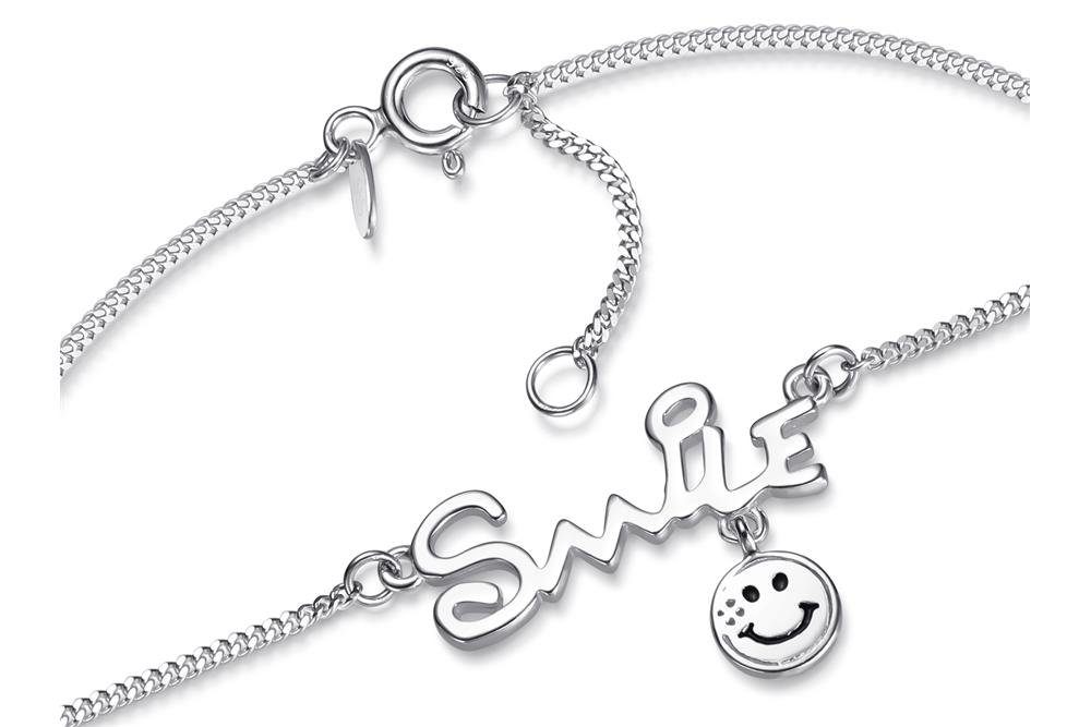Silberkettenstore Fußkette Fußkette Panzerkette 1,4mm "Smile" - 925 Silber, Länge wählbar