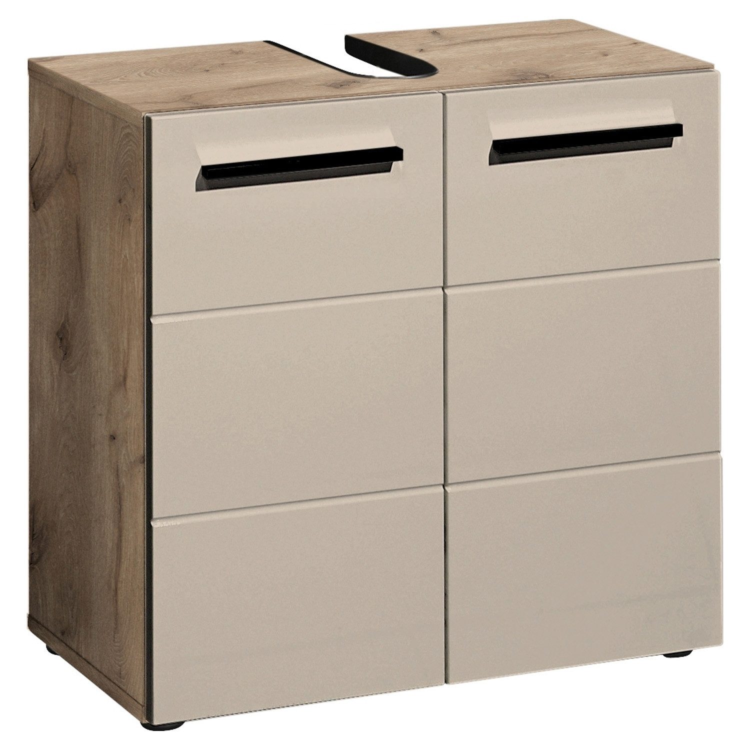 uno Waschbeckenunterschrank  Glammsee ¦ beige ¦ Maße (cm): B: 60 H: 62 T: 3 günstig online kaufen