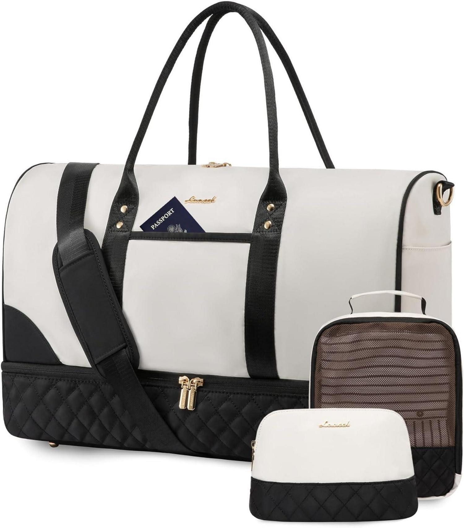 LuxusKollektion Reisetasche Damen Reisetasche Weekender Bag günstig online kaufen