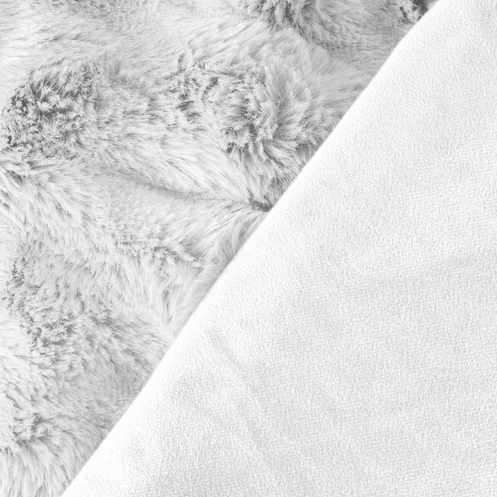 Eurofirany Bettüberwurf Weiche Tagesdecke mit Fellstruktur, 3D-Muster, 200x günstig online kaufen