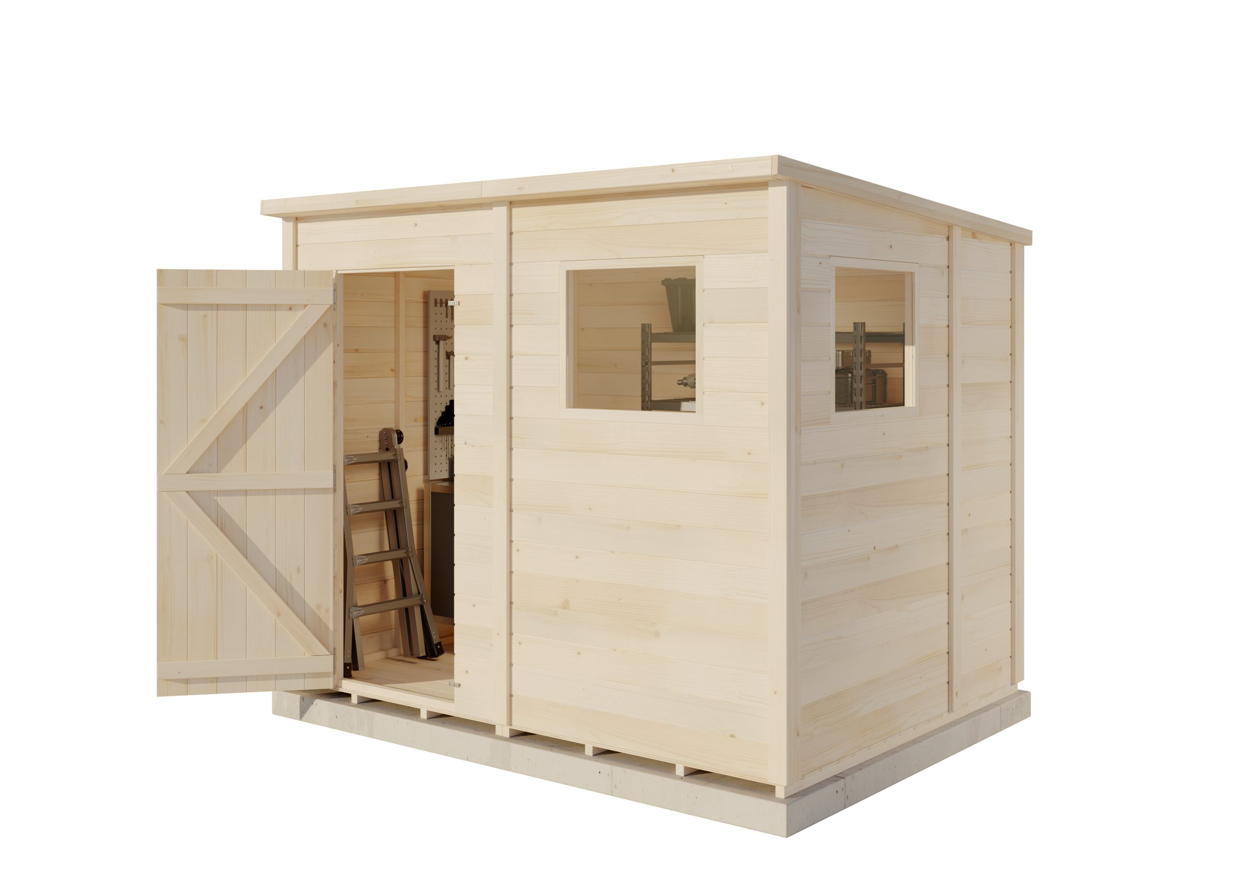 StoreHaus Gerätehaus Holz Stefano, BxT: 186,2x246,2 günstig online kaufen