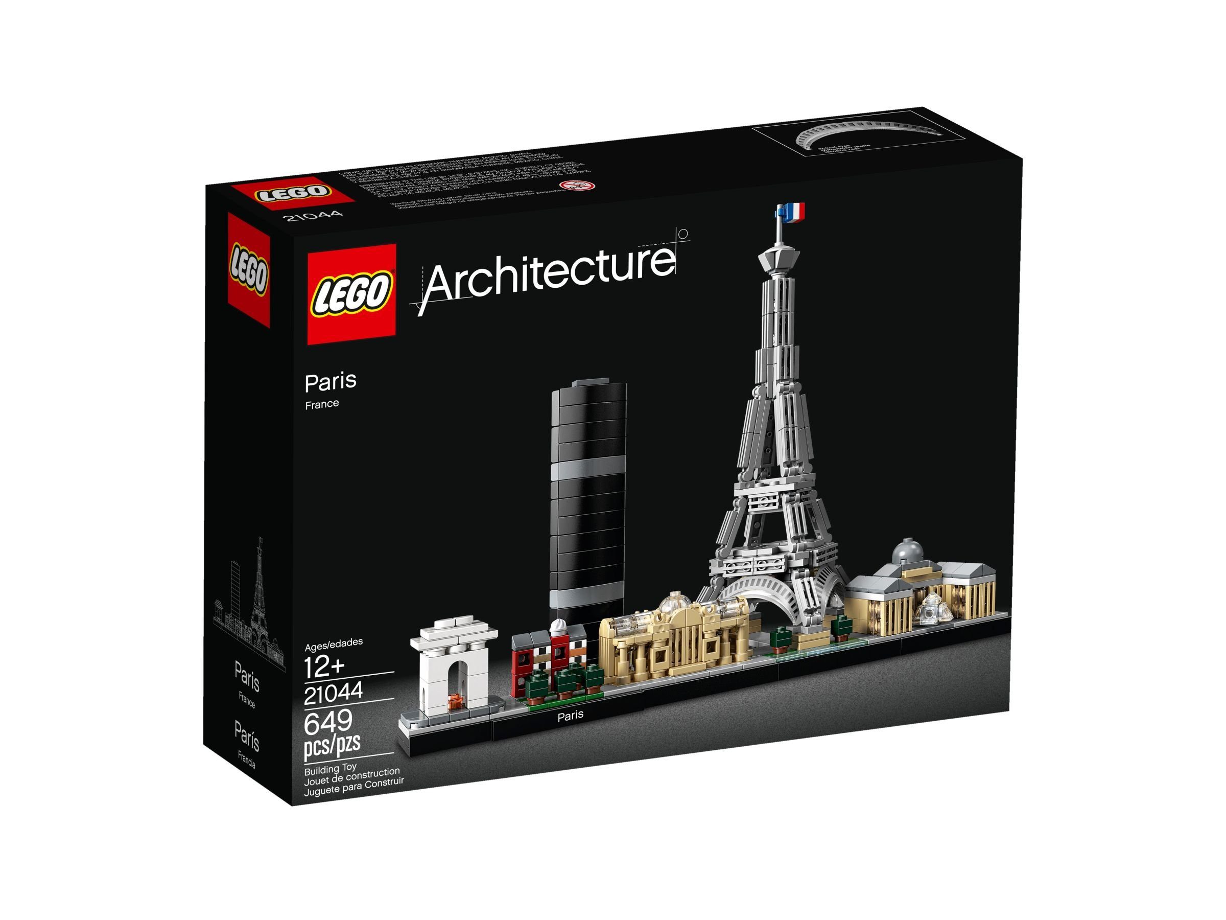 LEGO® LEGO® Architecture 21044 Paris Konstruktionsspielsteine, (649 St)