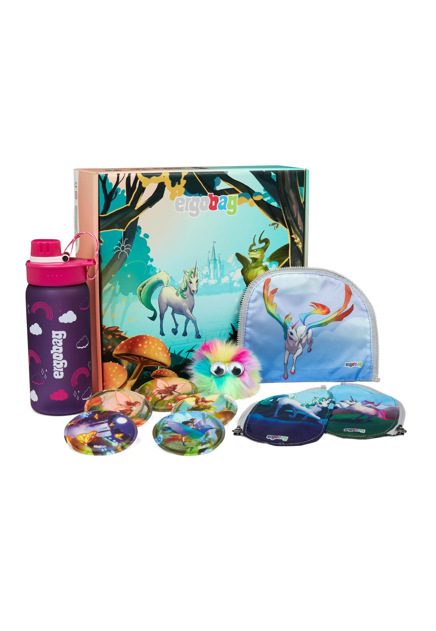 ergobag Schulranzen Fan Box (10-tlg)