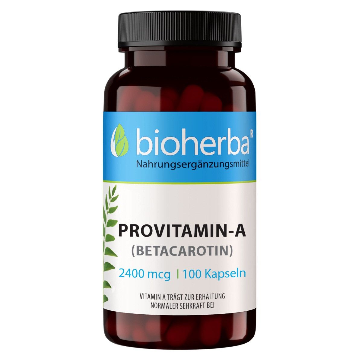 BIOHERBA R Bioherba Provitamin-A (Betacarotin) 2400 mcg 100 Kapseln Kapseln, 1 er