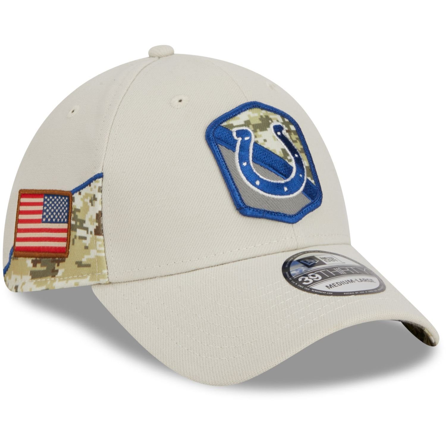 New Era Flex Cap 39Thirty StretchFit NFL Salute to Service Indianapolis Colts | Flex Caps