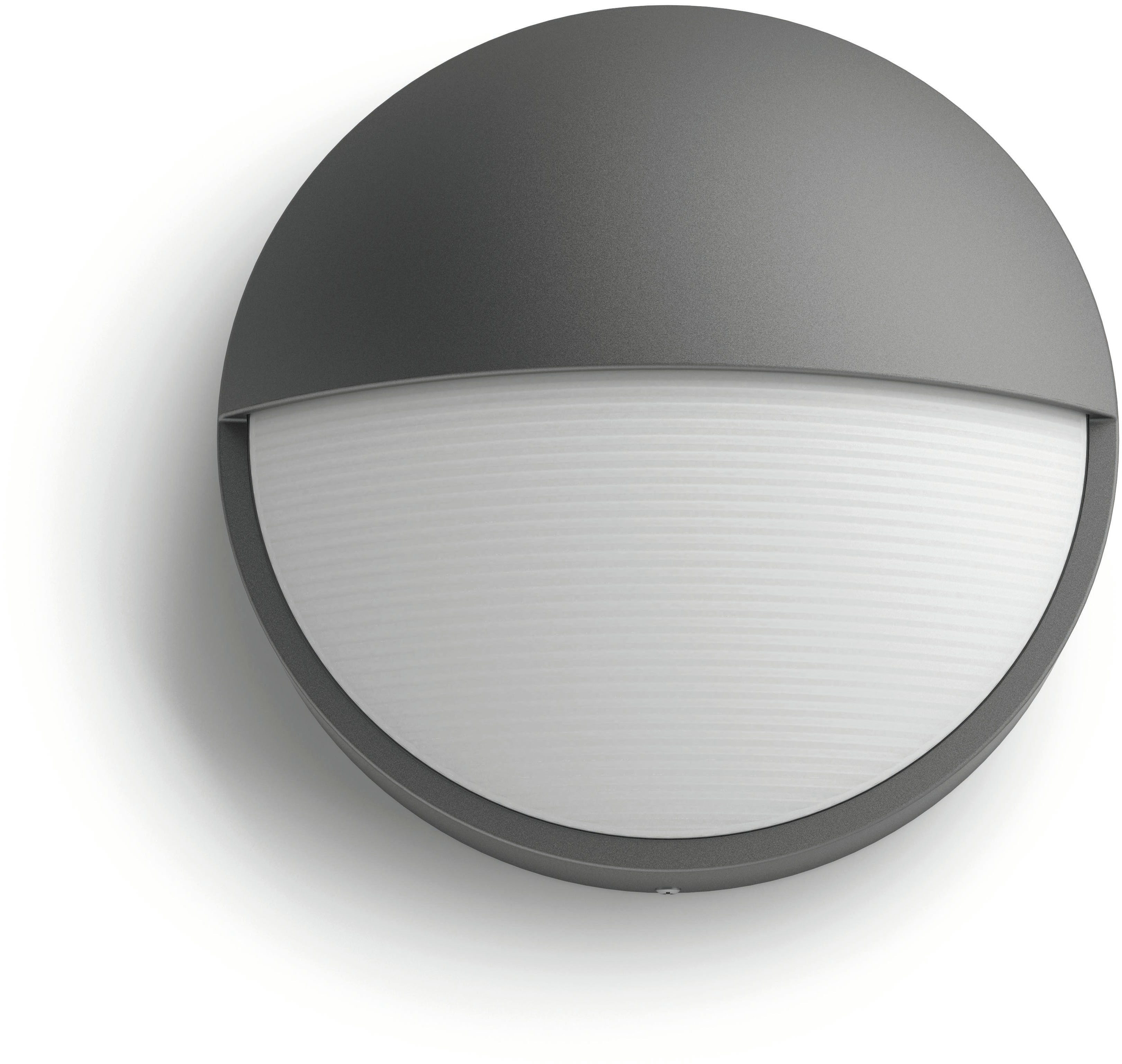 Philips LED Außen-Wandleuchte myGarden Capricorn, 600lm, Anthrazit, LED fest integriert, Warmweiß