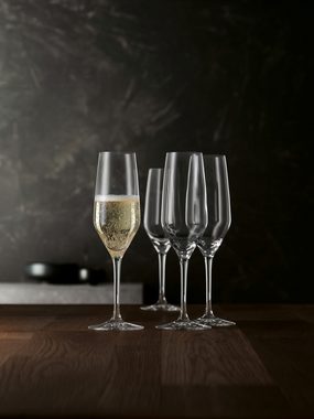 SPIEGELAU Champagnerglas Spiegelau Style Champagnerflöte 4er Set, Kristallglas