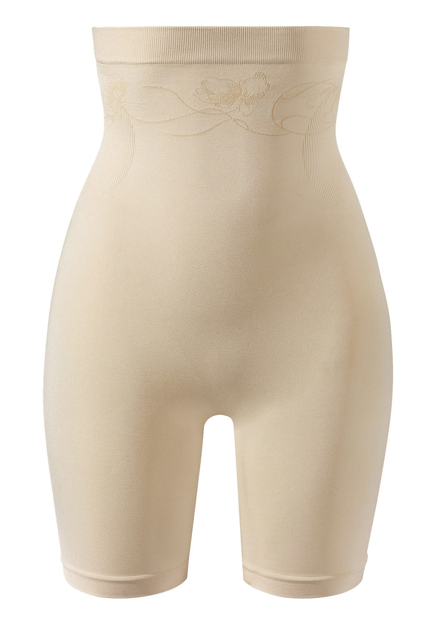 hoher Taille, Shapinghose SEAMLESS mit Basic champagner Dessous LASCANA