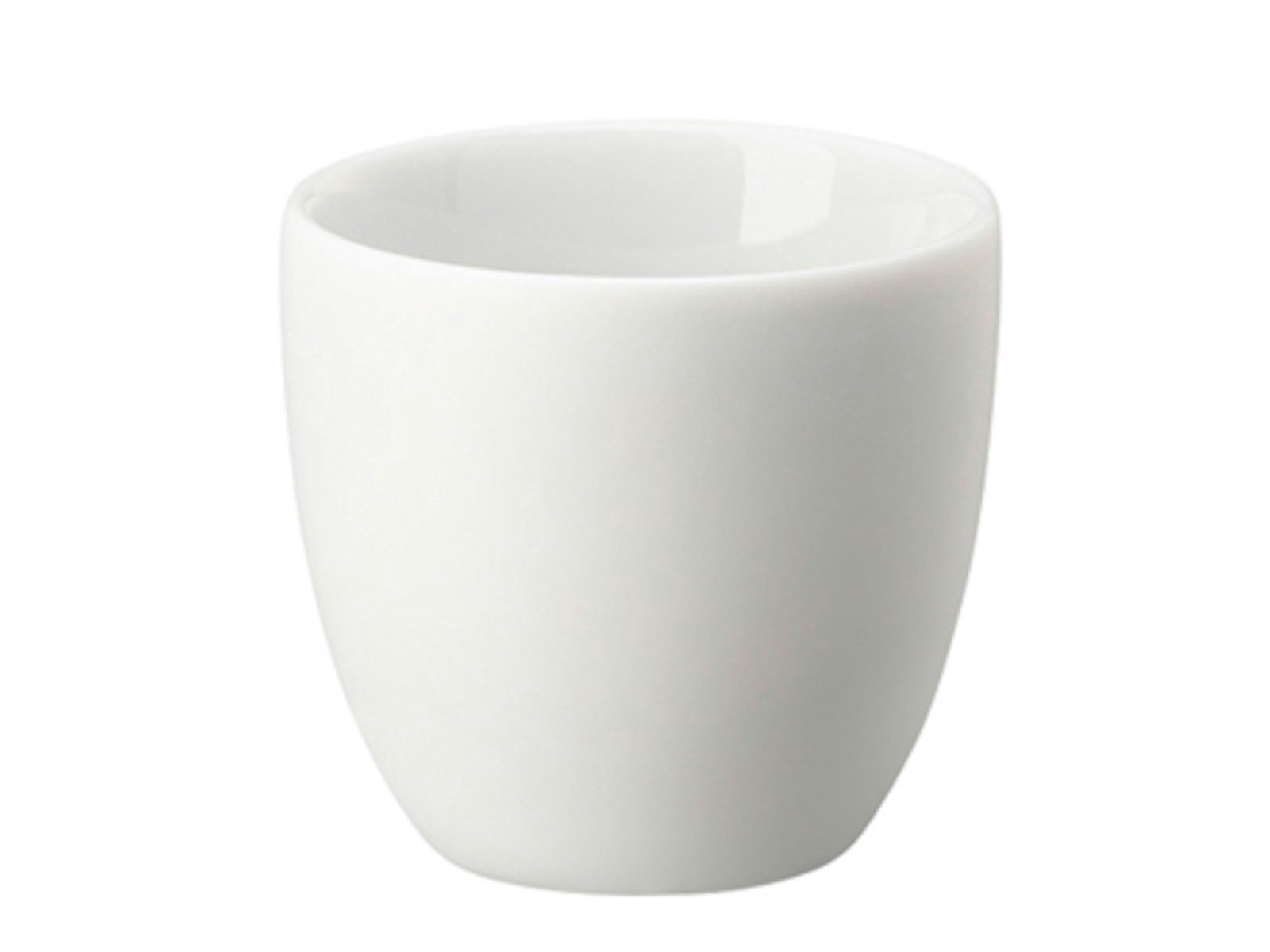 Rosenthal Espressotasse the cup+ Silky White Espresso doppelwandig 0,08l, Porzellan