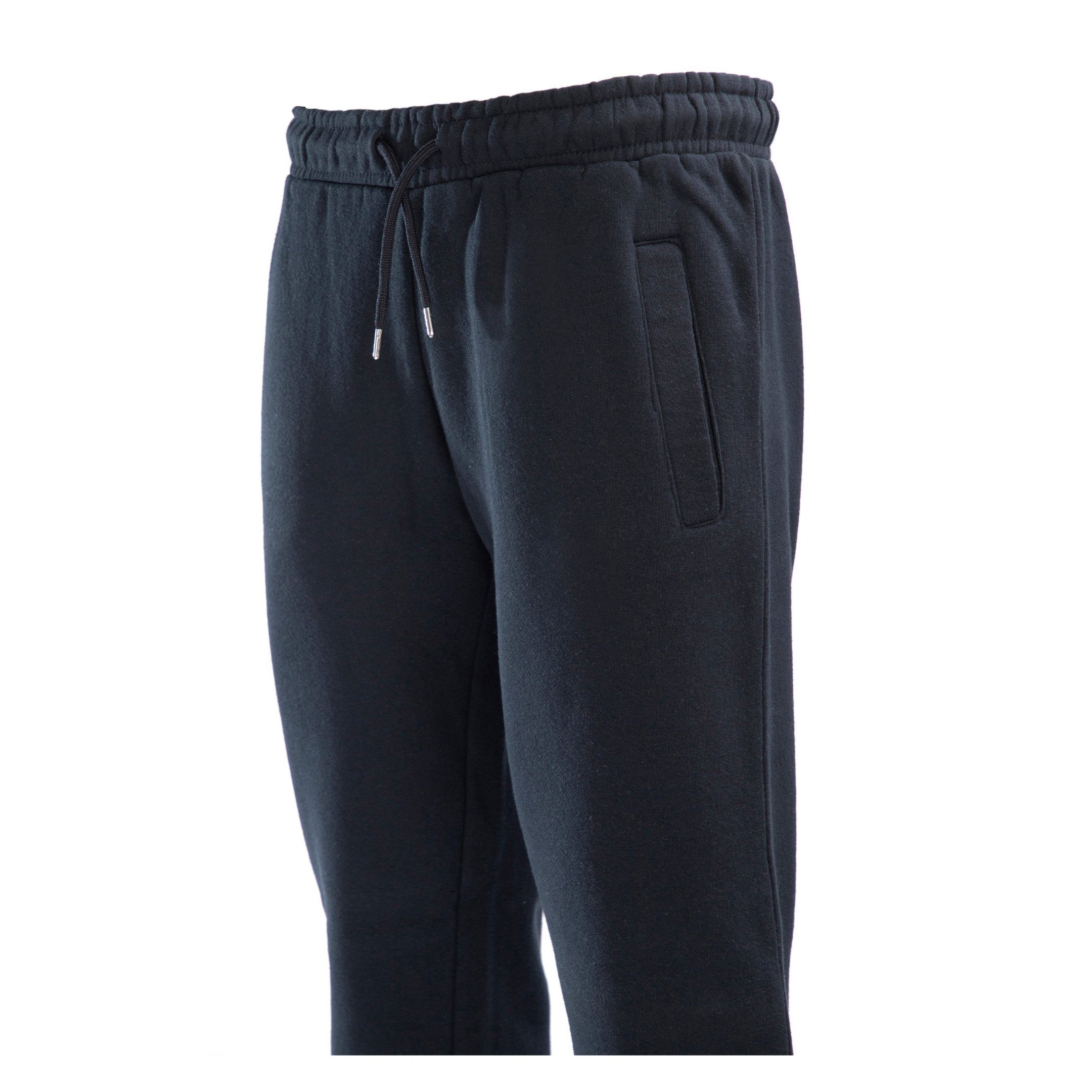 Jogginghose Jogginghose mit offenem Beinabschluss, Basic Unisex Jogger aus Baumwolle und Polyester, Ideal als Freizeithose, Trainingshose, Sporthose