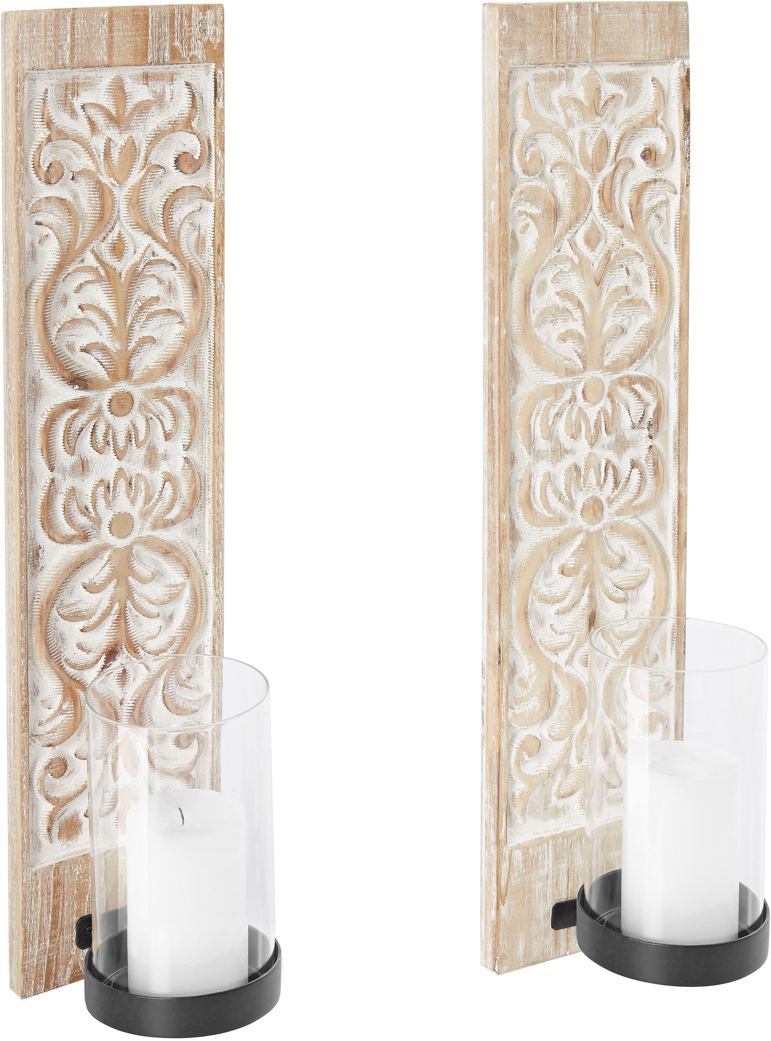 Home affaire Wandkerzenhalter (2er-Set) günstig online kaufen