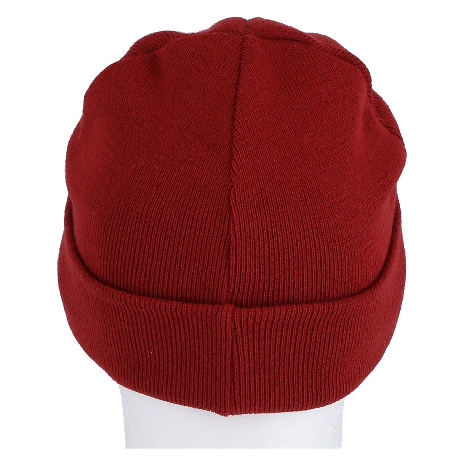 Champion Beanie Legacy Knit mit C-Logo rot Kinder 1er