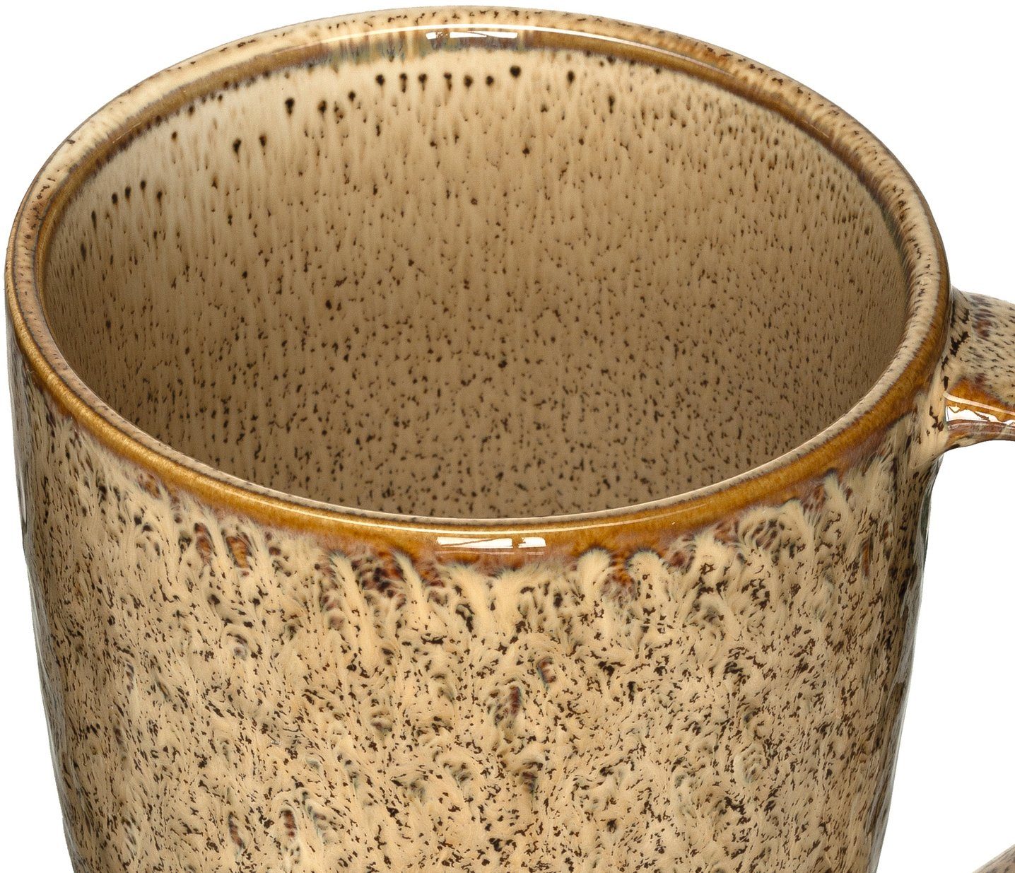 Matera, Keramik, 6-teilig LEONARDO ml, sand Becher 430