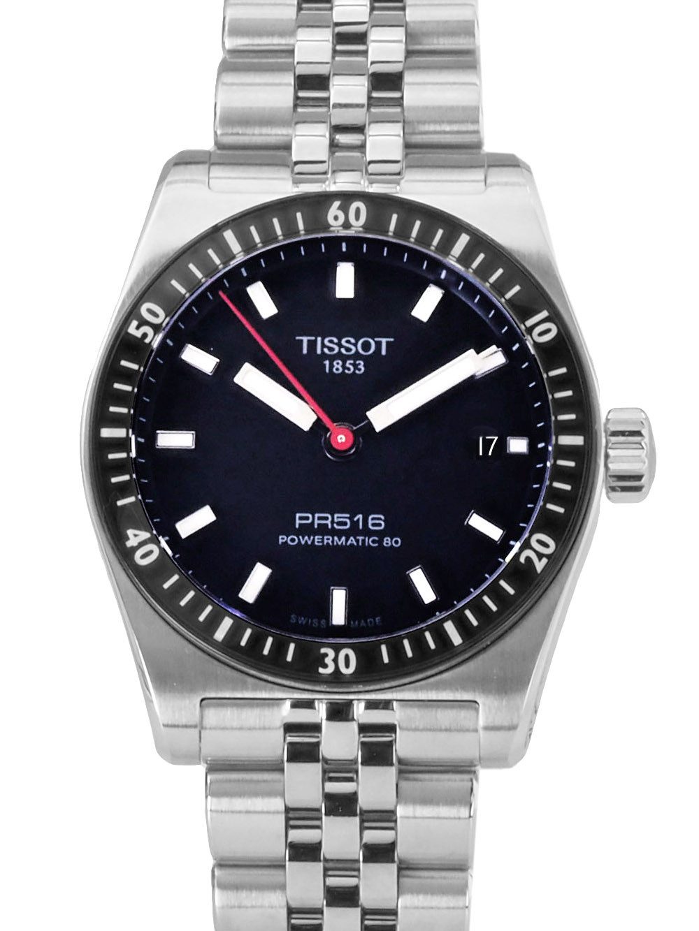 Tissot Automatikuhr Swiss Made Herren Uhr 38 mm Ø T1494071105100 Powermatic 80 Neu, 80 Std. Gangreserve