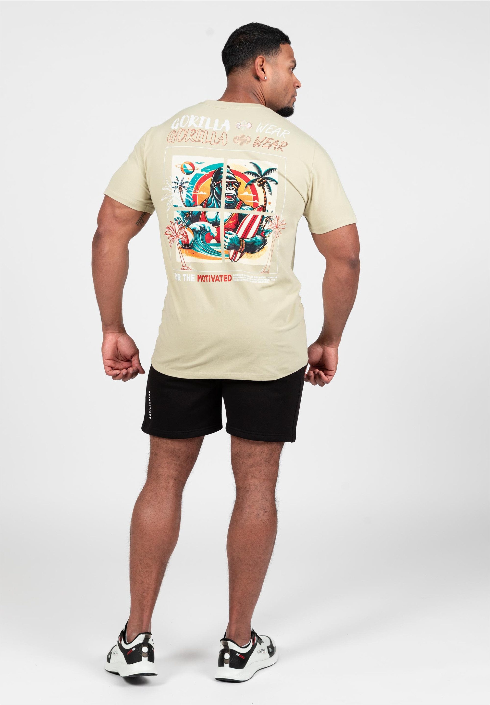 Gorilla Wear Funktionsshirt Santa Cruz mit großem Rücken-Print günstig online kaufen