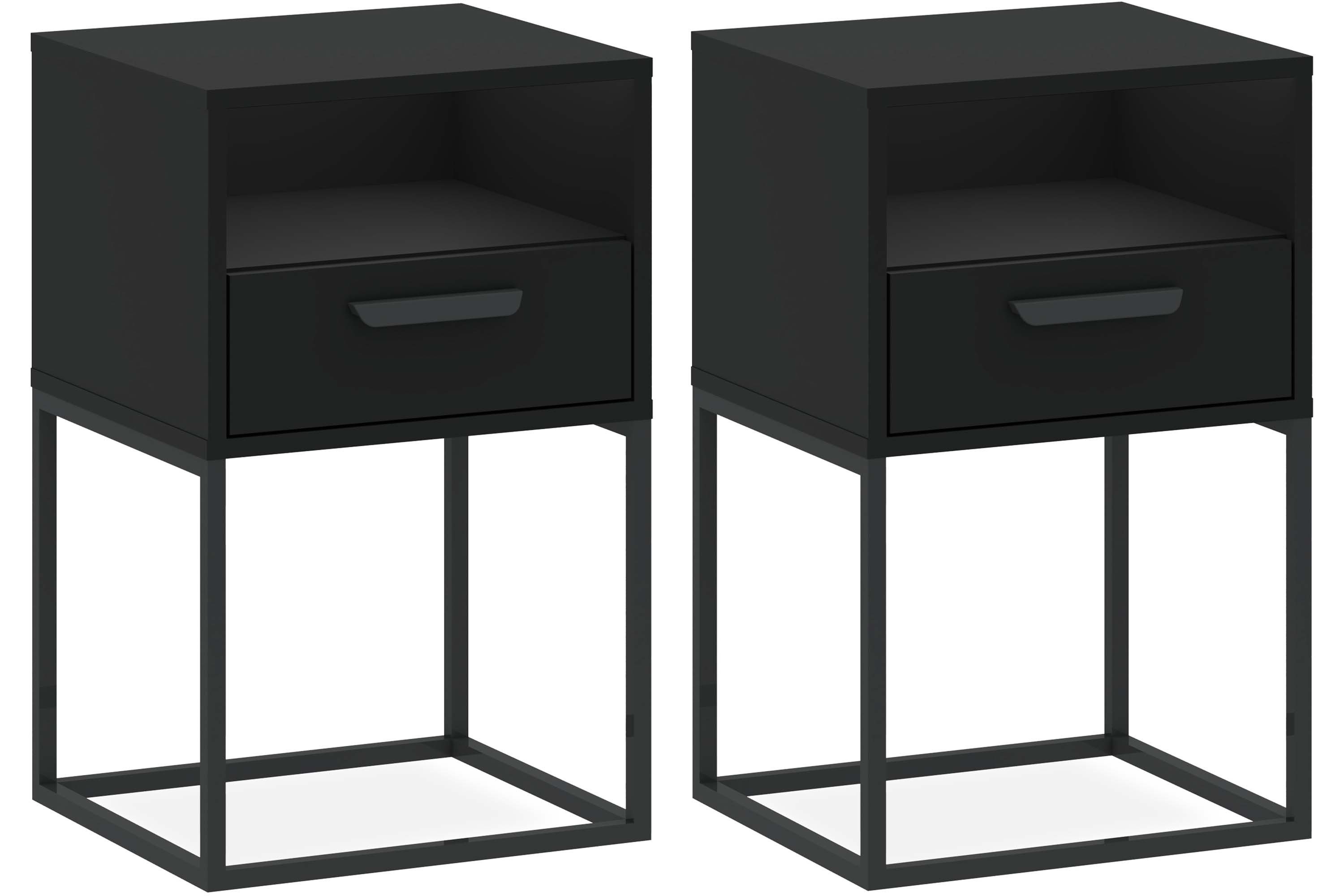 KONSIMO® Nachttisch RECTUS Nachtschrank, Modern, hergestellt günstig online kaufen