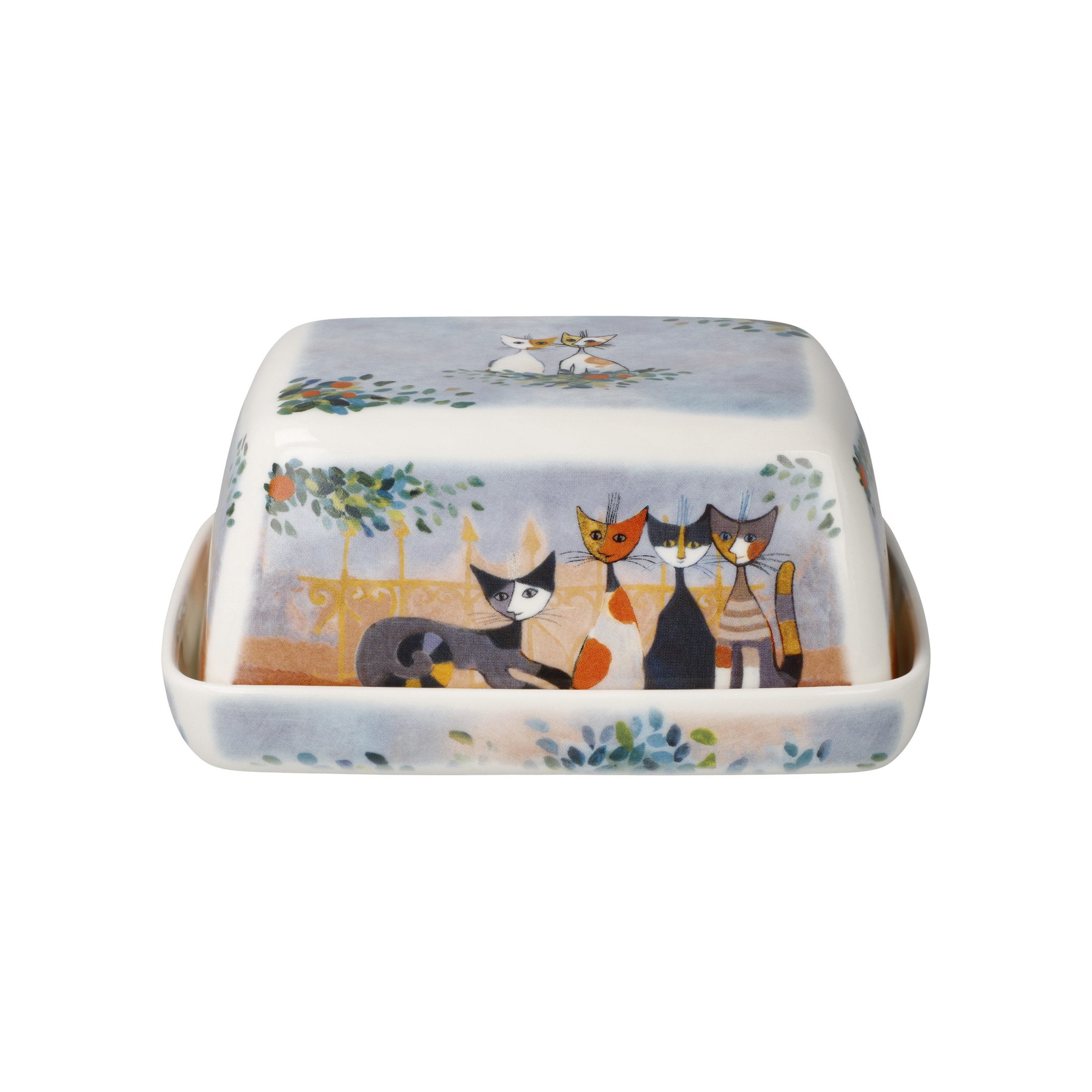 Dekomiro Butterdose Goebel Rosina Wachtmeister - Butterdose Tempi felici