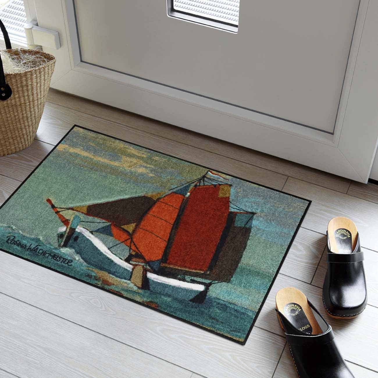 Salonloewe Fußmatte Fußmatte 50x75 Rosina Wachtmeister Sail Away, Eingangsmatte normal, Höhe: 500 mm