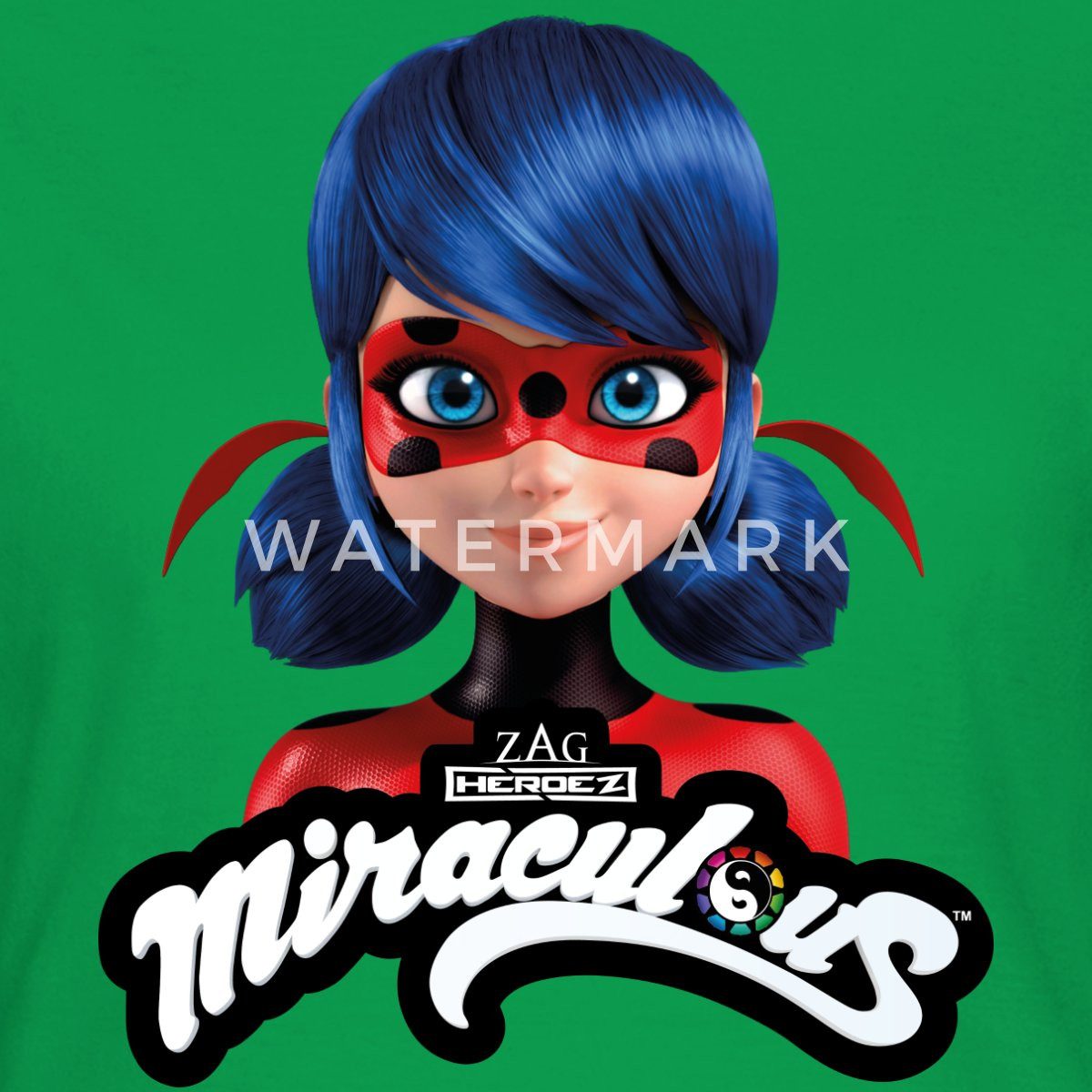 Spreadshirt T-Shirt Miraculous Ladybug Mit Logo günstig online kaufen