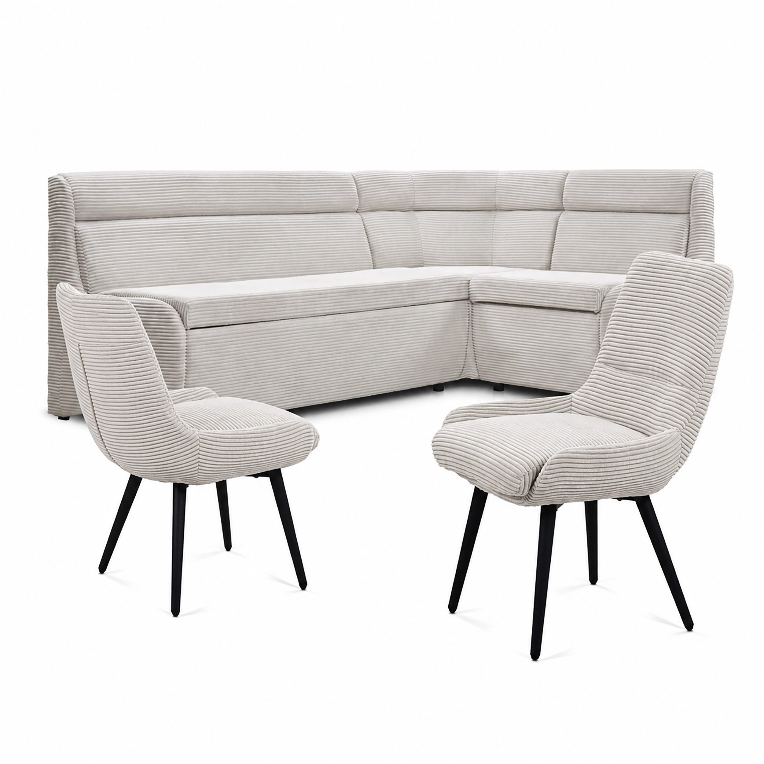 Rodnik Eckbankgruppe Vesta 3-tlg, Cord Bezug