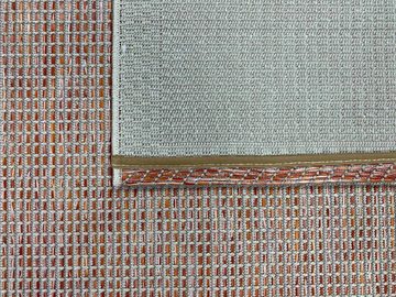 Outdoorteppich In- & Outdoor Teppich Sisal Optik Terrakotta, TeppichHome24, rechteckig, Höhe: 5 mm