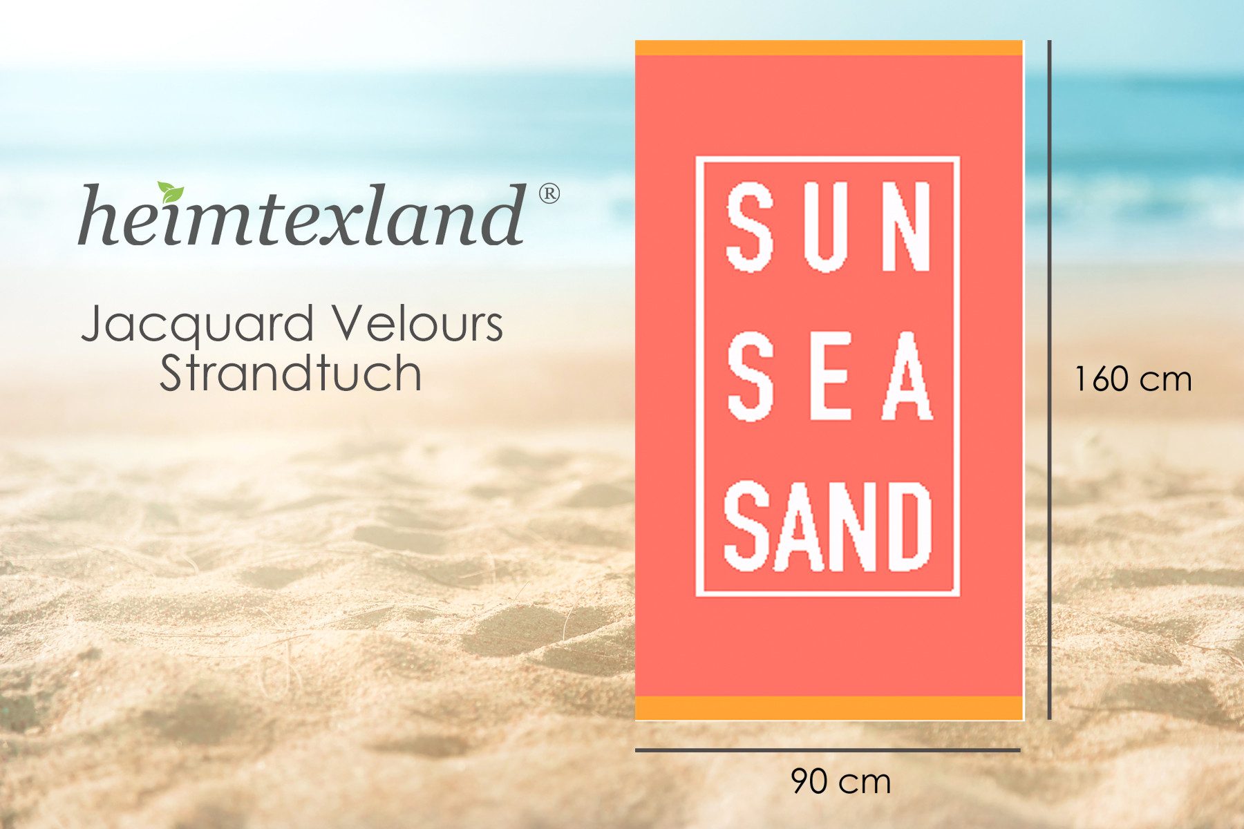 heimtexland Strandtuch Badetuch Handtuch Duschtuch Sommer günstig online kaufen