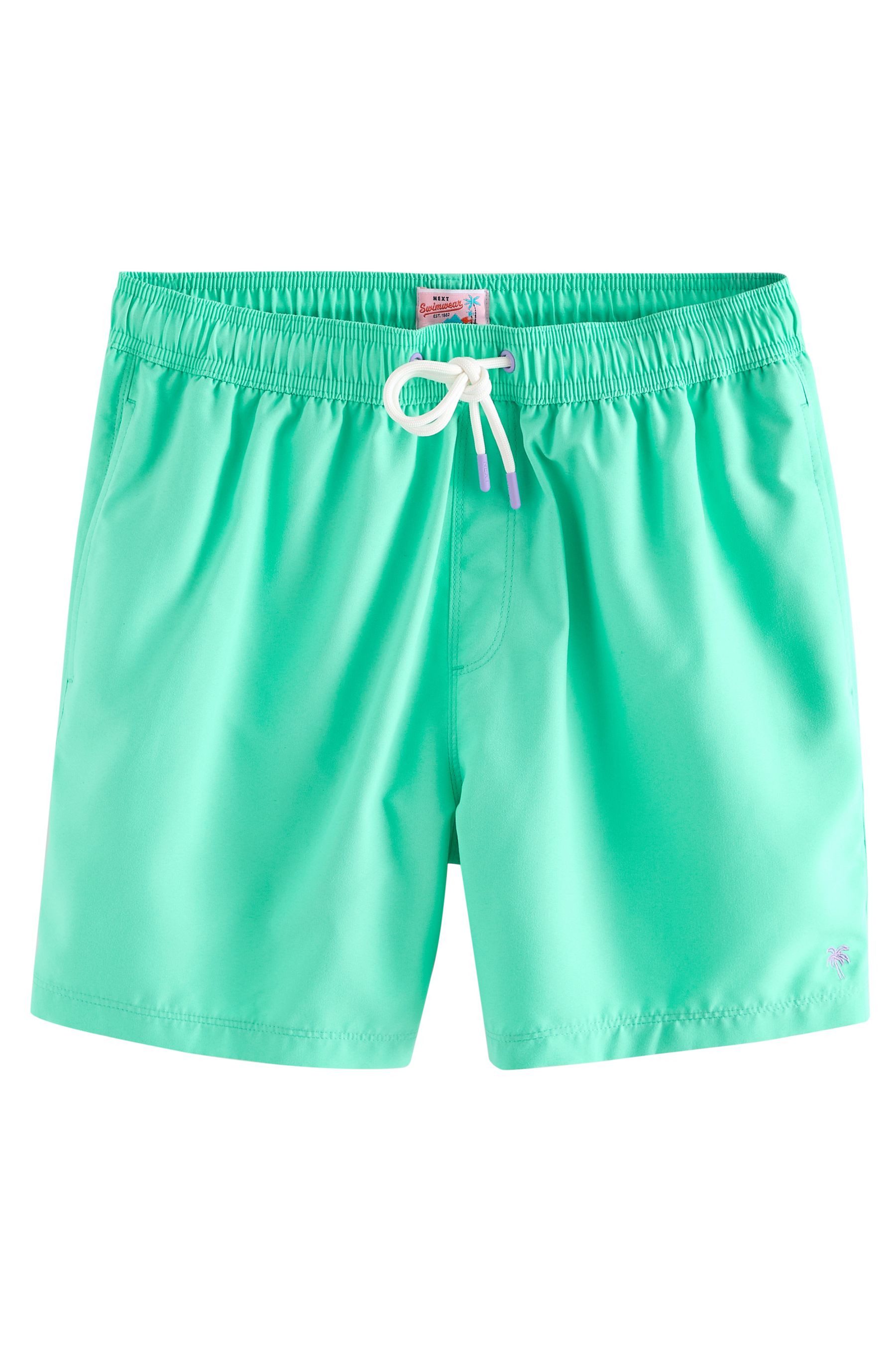 Next Badeshorts Schlichte Badeshorts mit Palmen-Logo günstig online kaufen