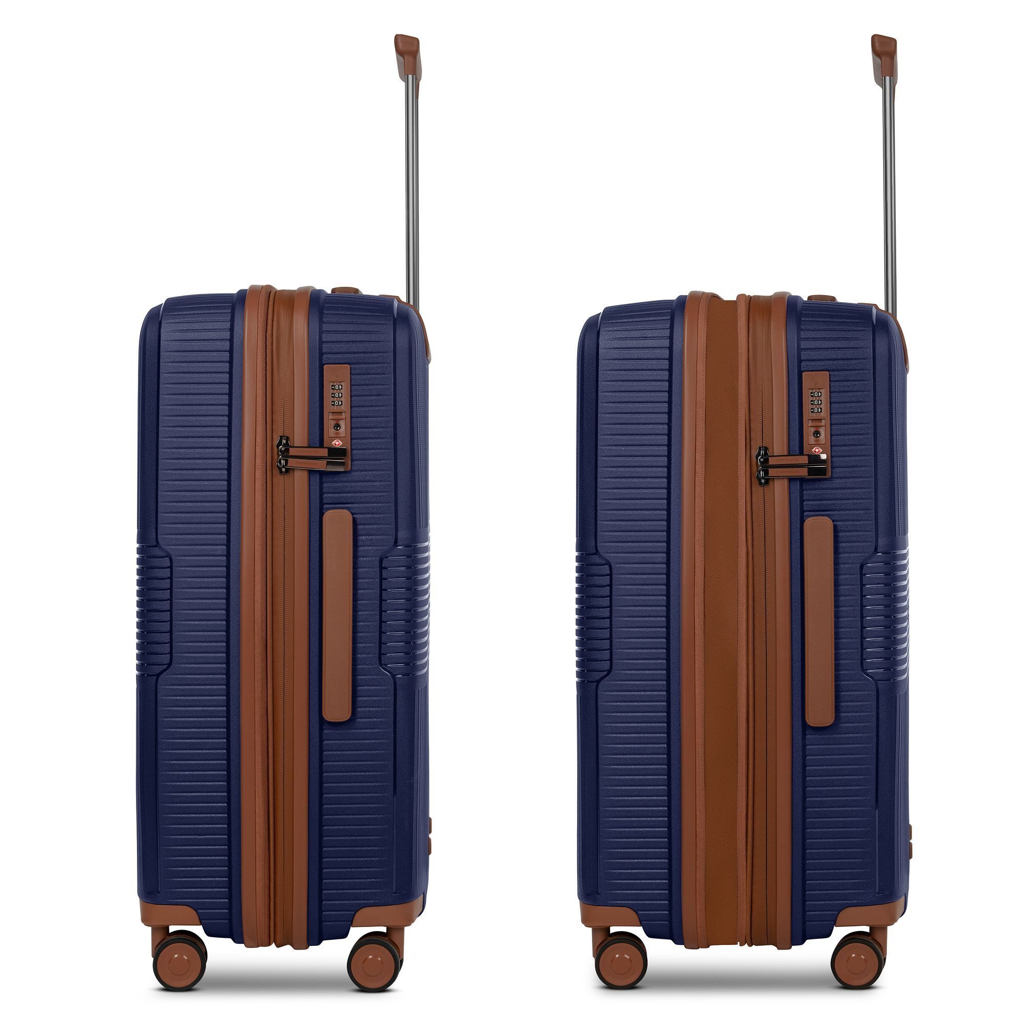 Farmhood Hartschalen-Trolley Eco Edition 02, 4 Rollen, Polypropylen