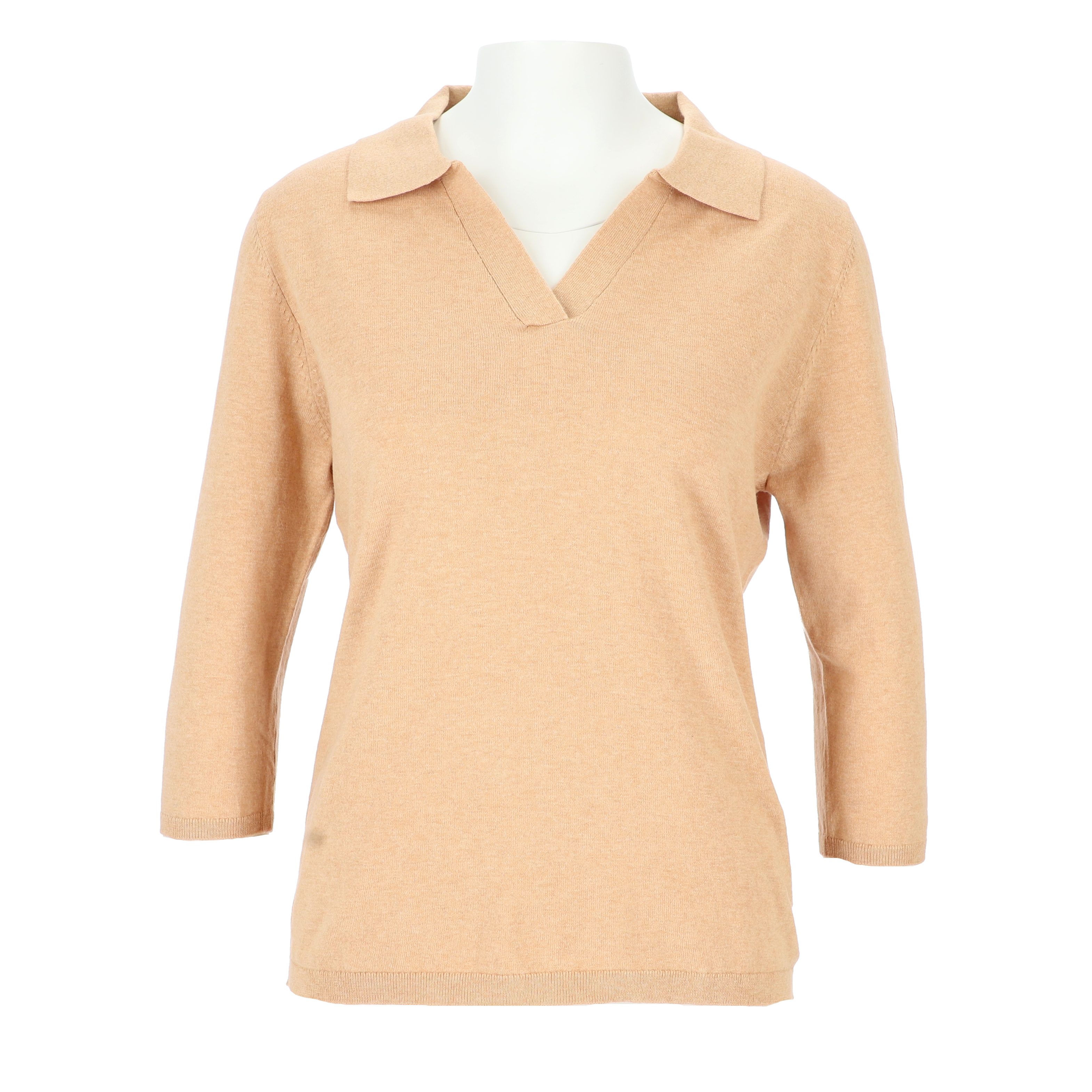halsüberkopf Accessoires Poloshirt Feinstrickshirt mit 3/4-Arm günstig online kaufen