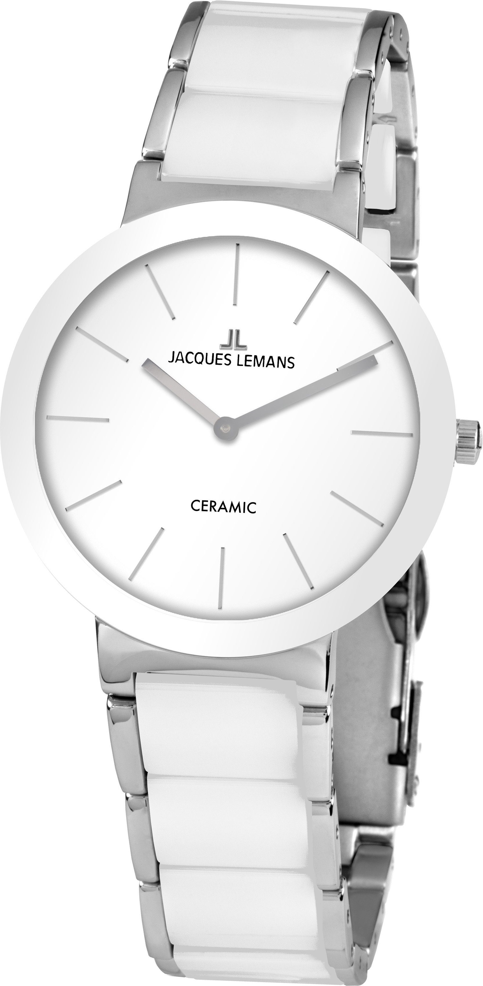 Jacques Lemans Quarzuhr Monaco, 42-7B, Armbanduhr, Damenuhr, gehärtetes Crystexglas