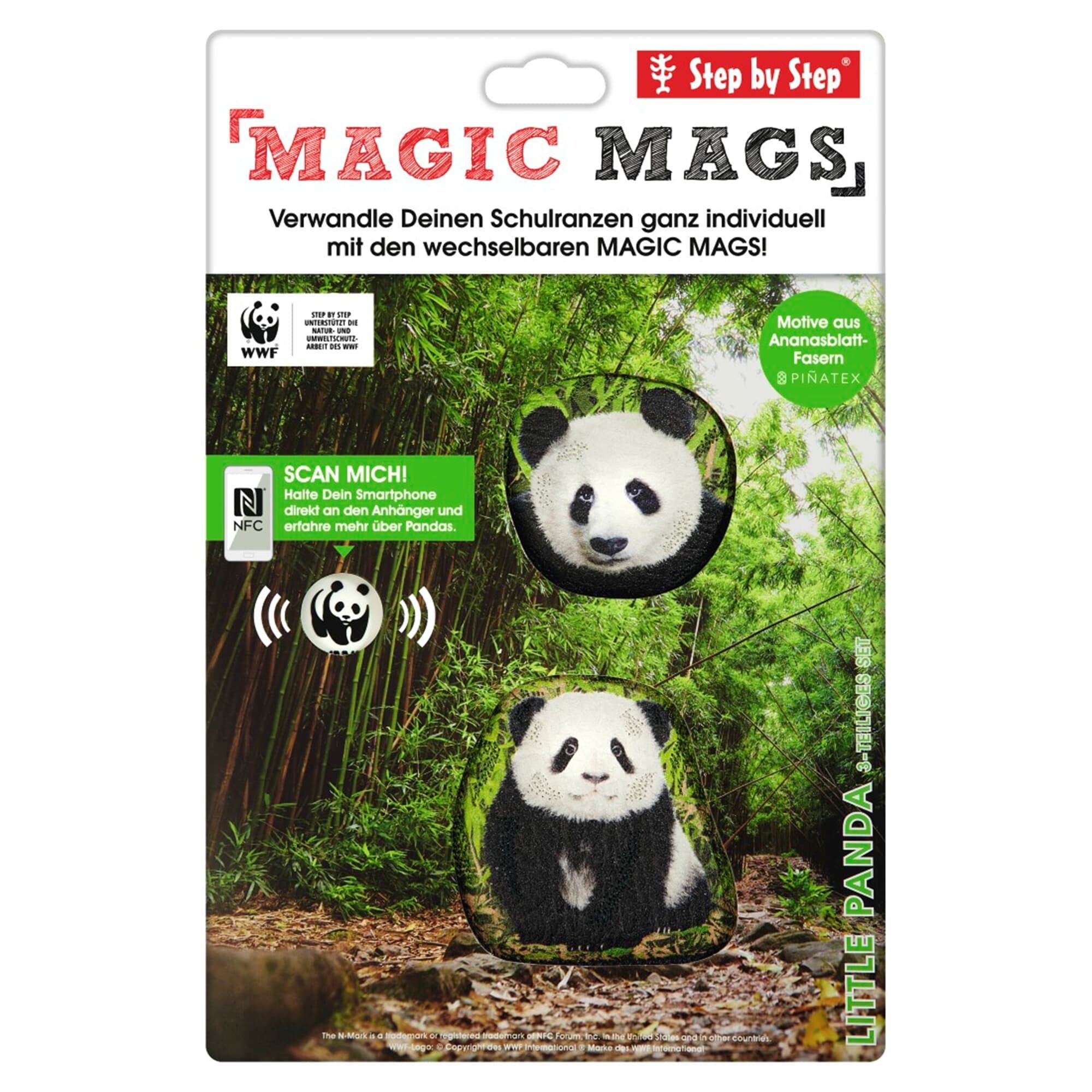 Step by Step Schulranzen MAGIC MAGS Little Panda