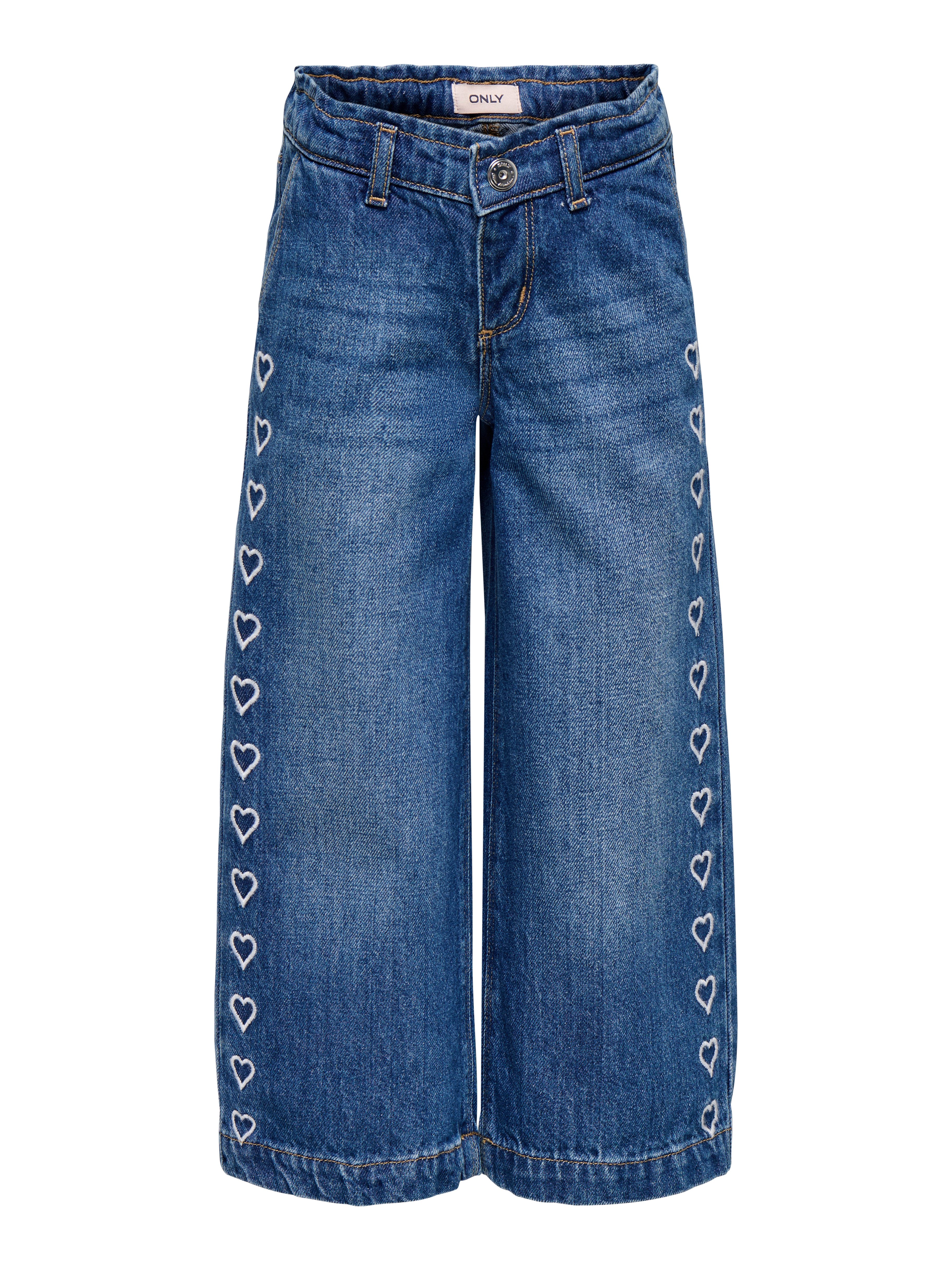 KIDS ONLY Weite Jeans KMGCOMET HEART WIDE DNM DIA3020 NOOS