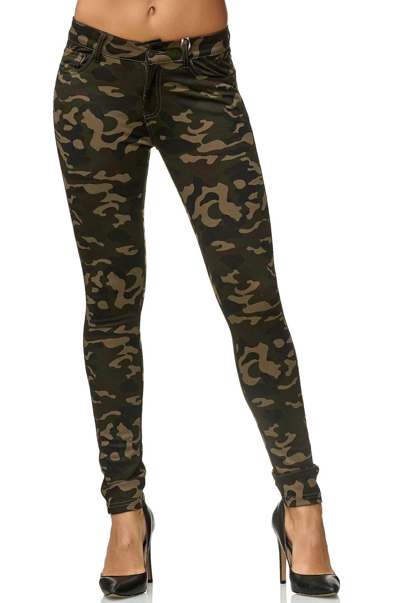 Elara Jeggings Elara Damen Stretch Hose günstig online kaufen