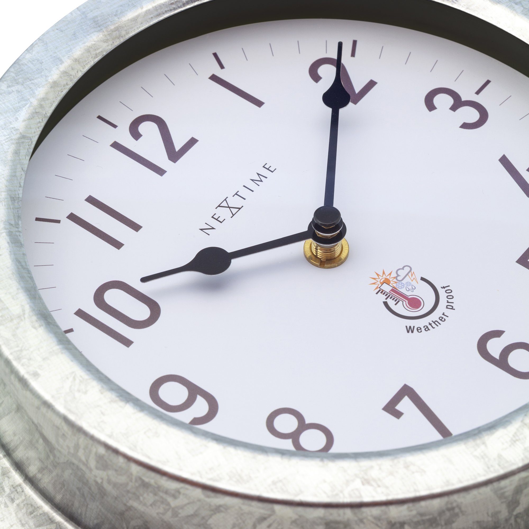 NEXTIME Wanduhr 4301 (für den Außenbereich geeignet) – Bild 2 von 5