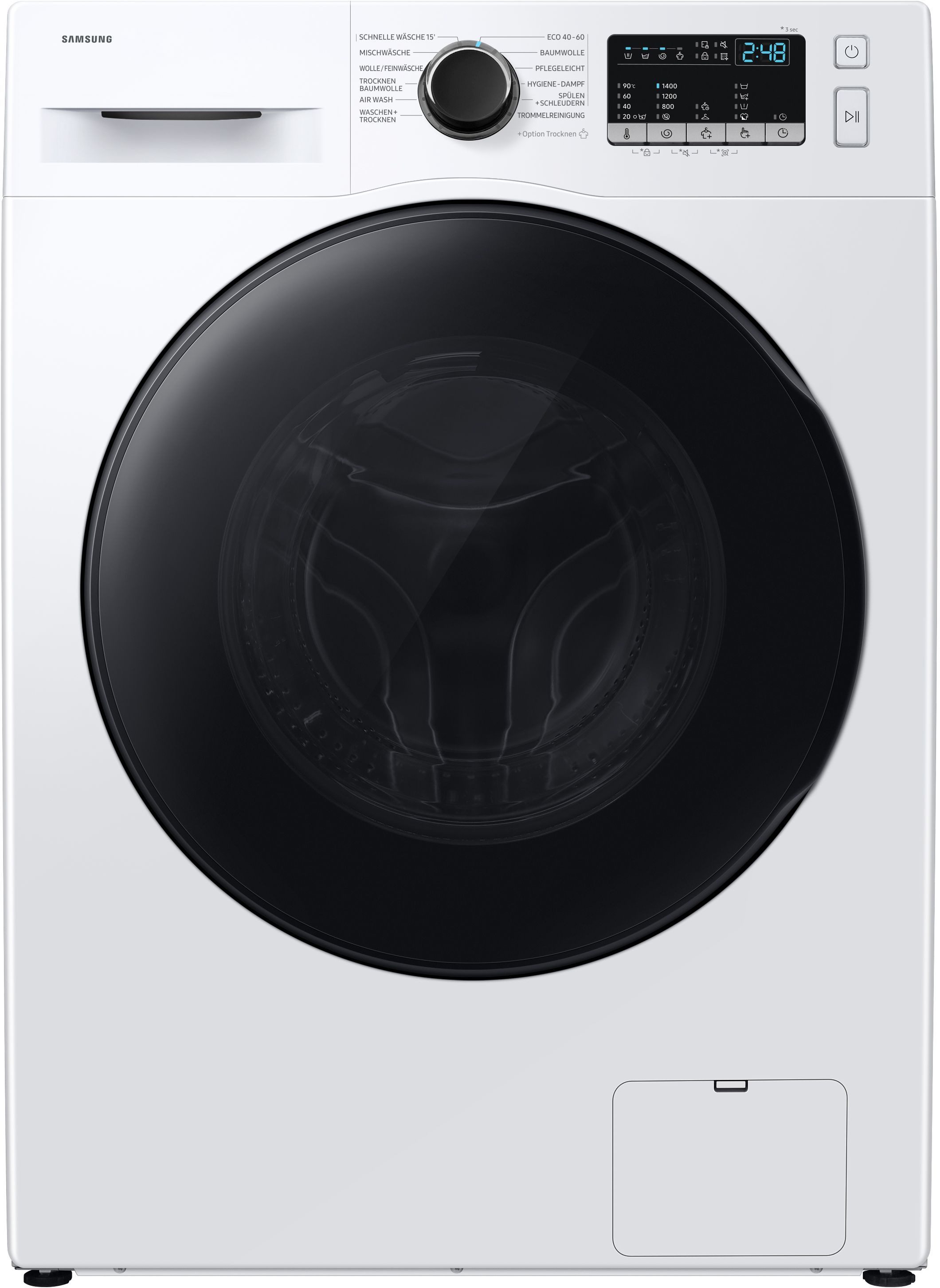 Samsung Waschtrockner WD80HG4U04BE, 8 kg, 6 kg, 1400 U/min