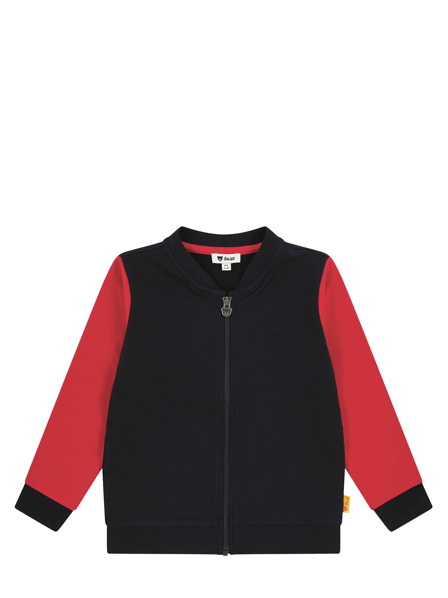 Steiff Trainingsjacke FC Bayern München, Zip-Jacke, Kinder, Navy