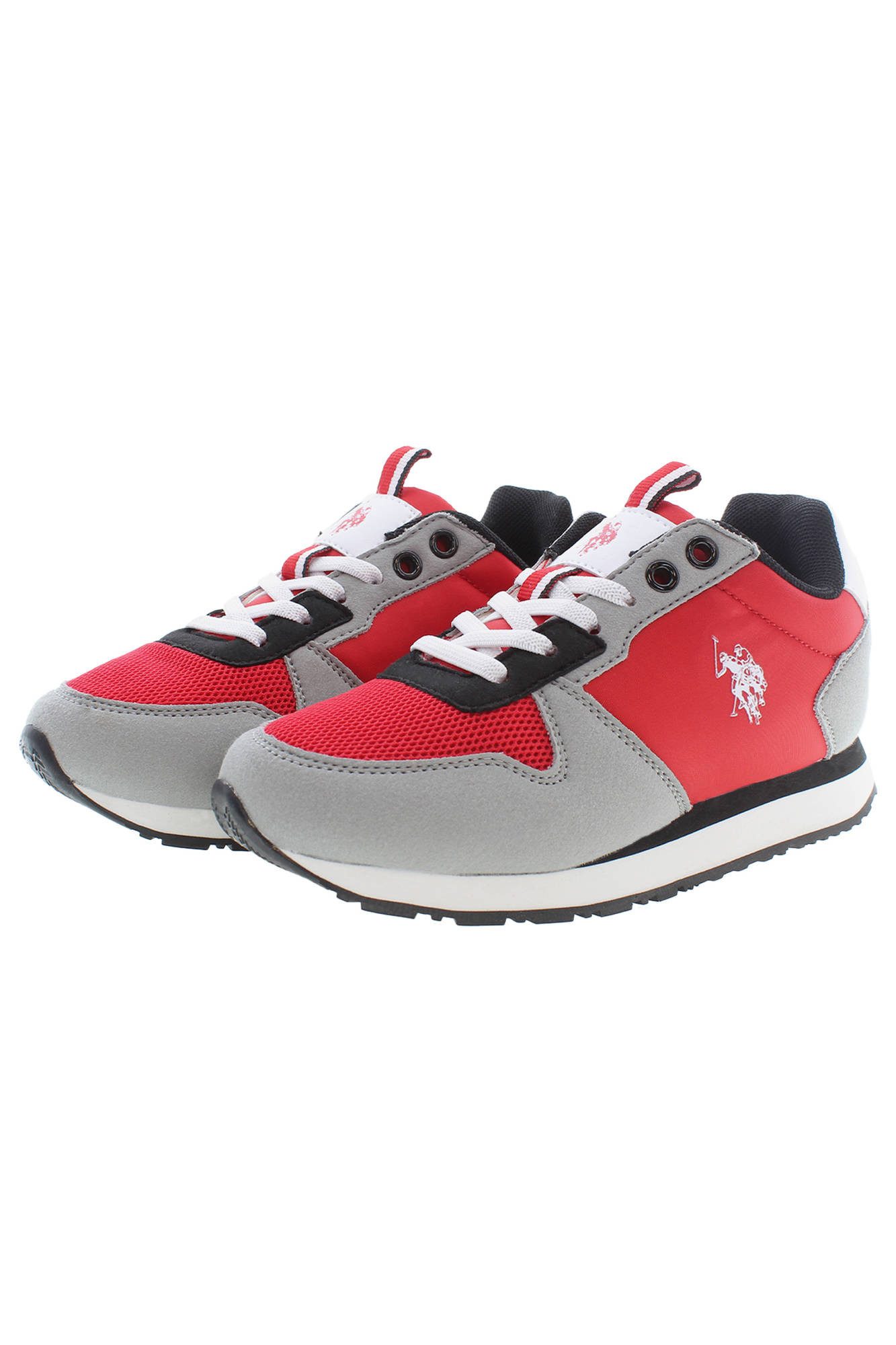 U.S. Polo Sneaker Bester Preis: Roter Kindersportschuh mit