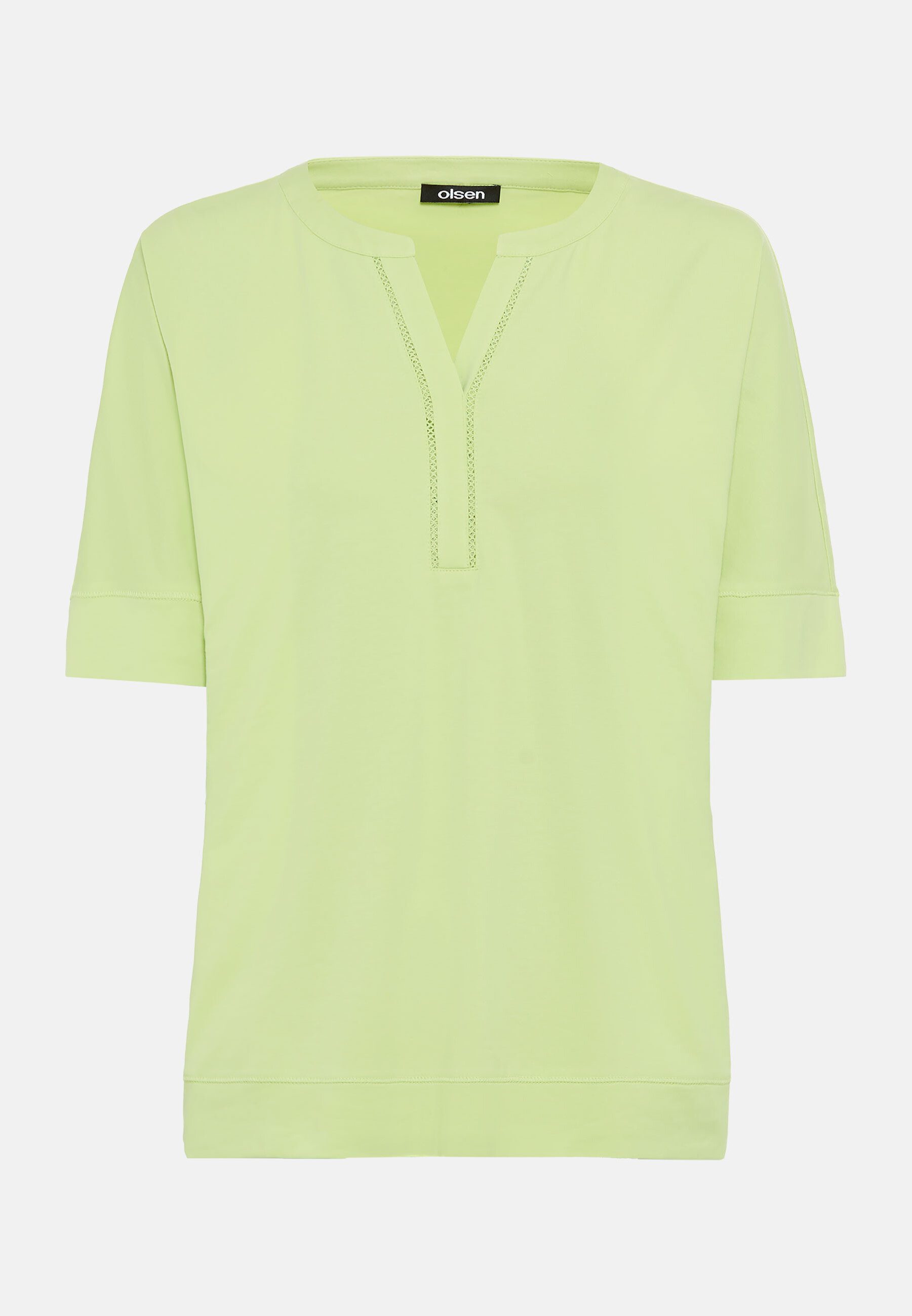 Olsen Tunikashirt Shirt mit Tunika-Ausschnitt
