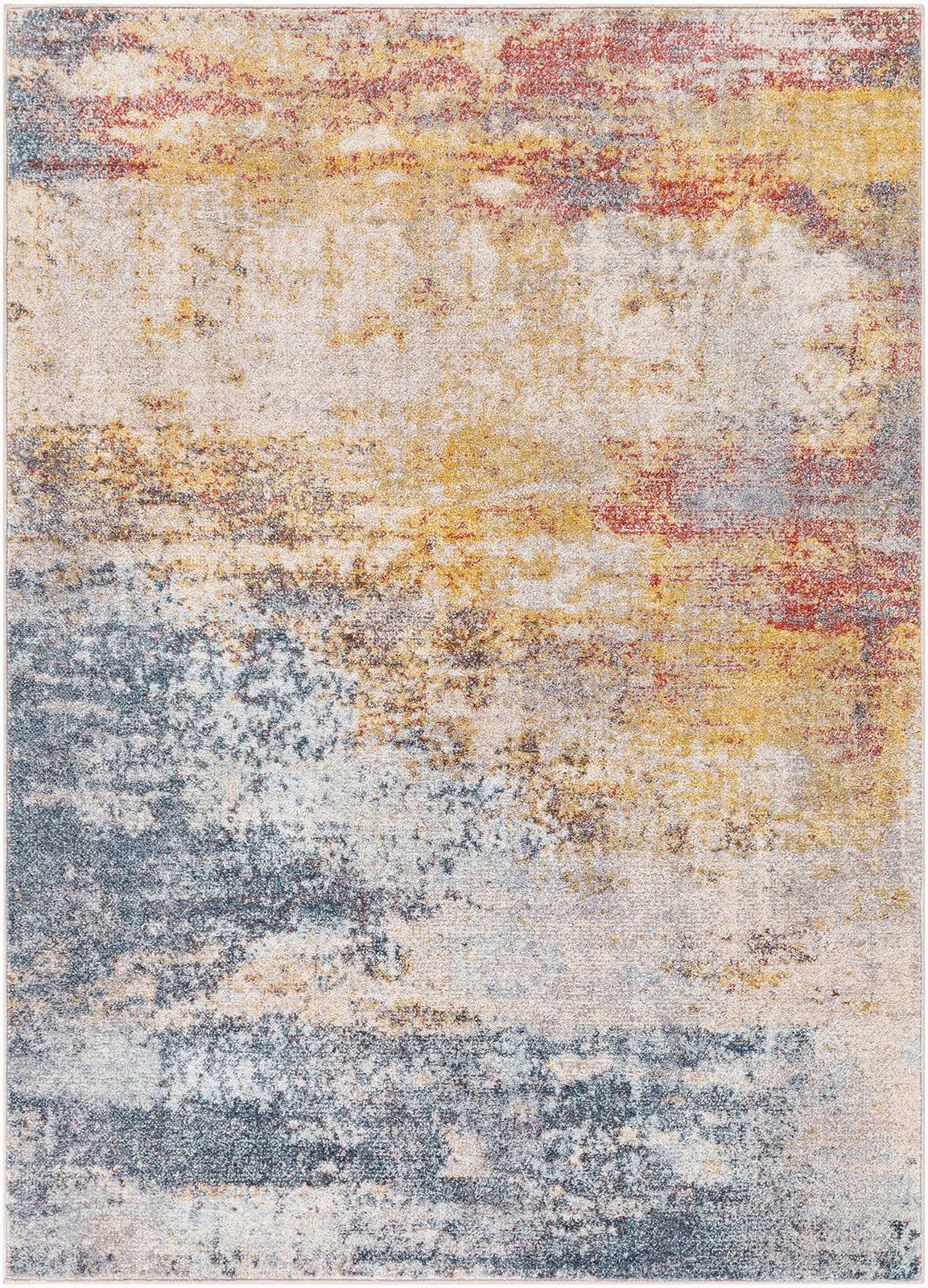 rechteckig, 13 mm Höhe: Surya, Teppich 2316, Abstract