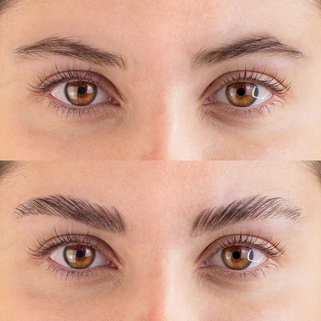 fleeky Augenbrauen-Kosmetika Browlift Kit, Browlifting wie im Studio – vegan, hautschonend & made in EU