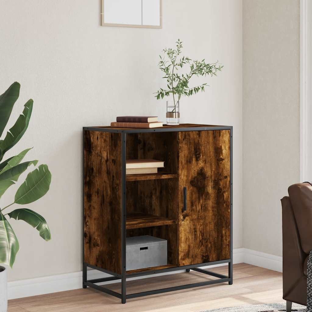 vidaXL Sideboard Sideboard Räuchereiche 62x35x76 cm günstig online kaufen