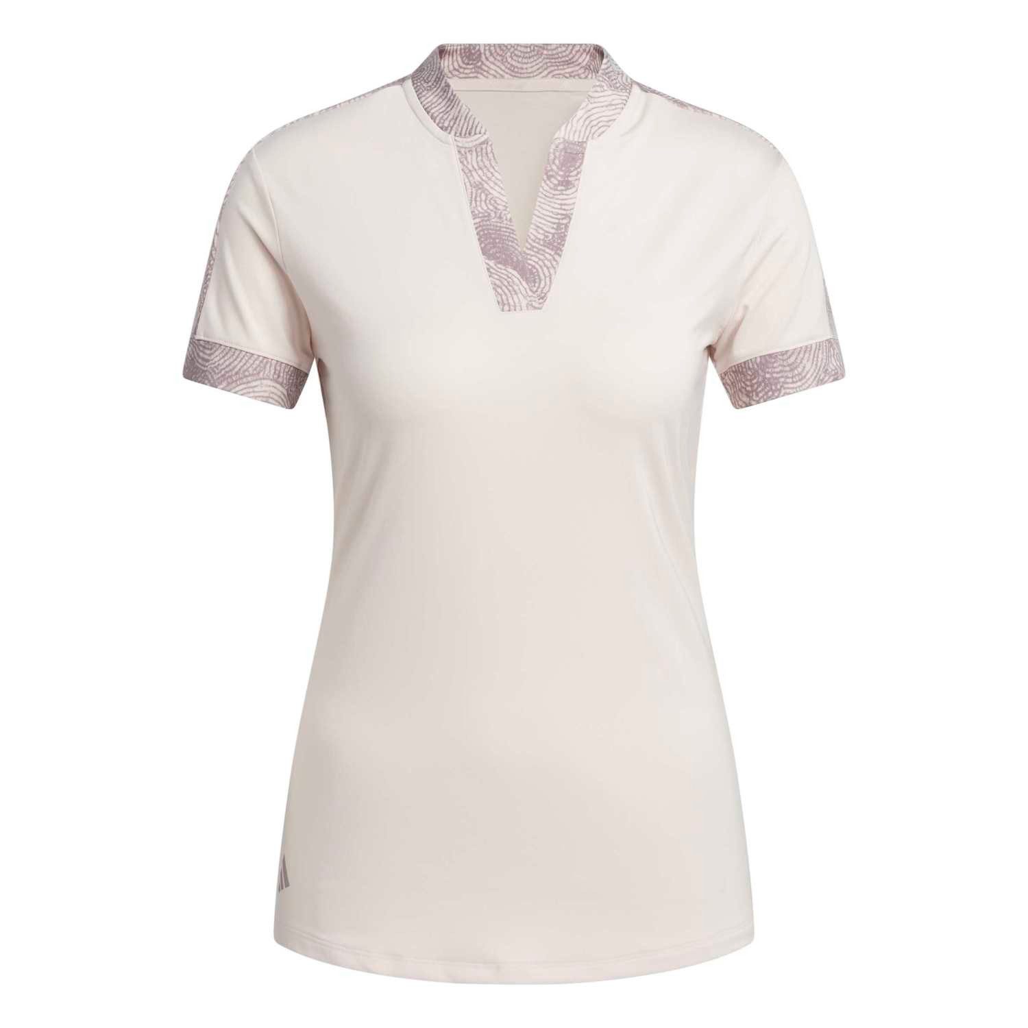 Poloshirt Adidas Golf Polo Ultimate365 Printed Rosa Damen