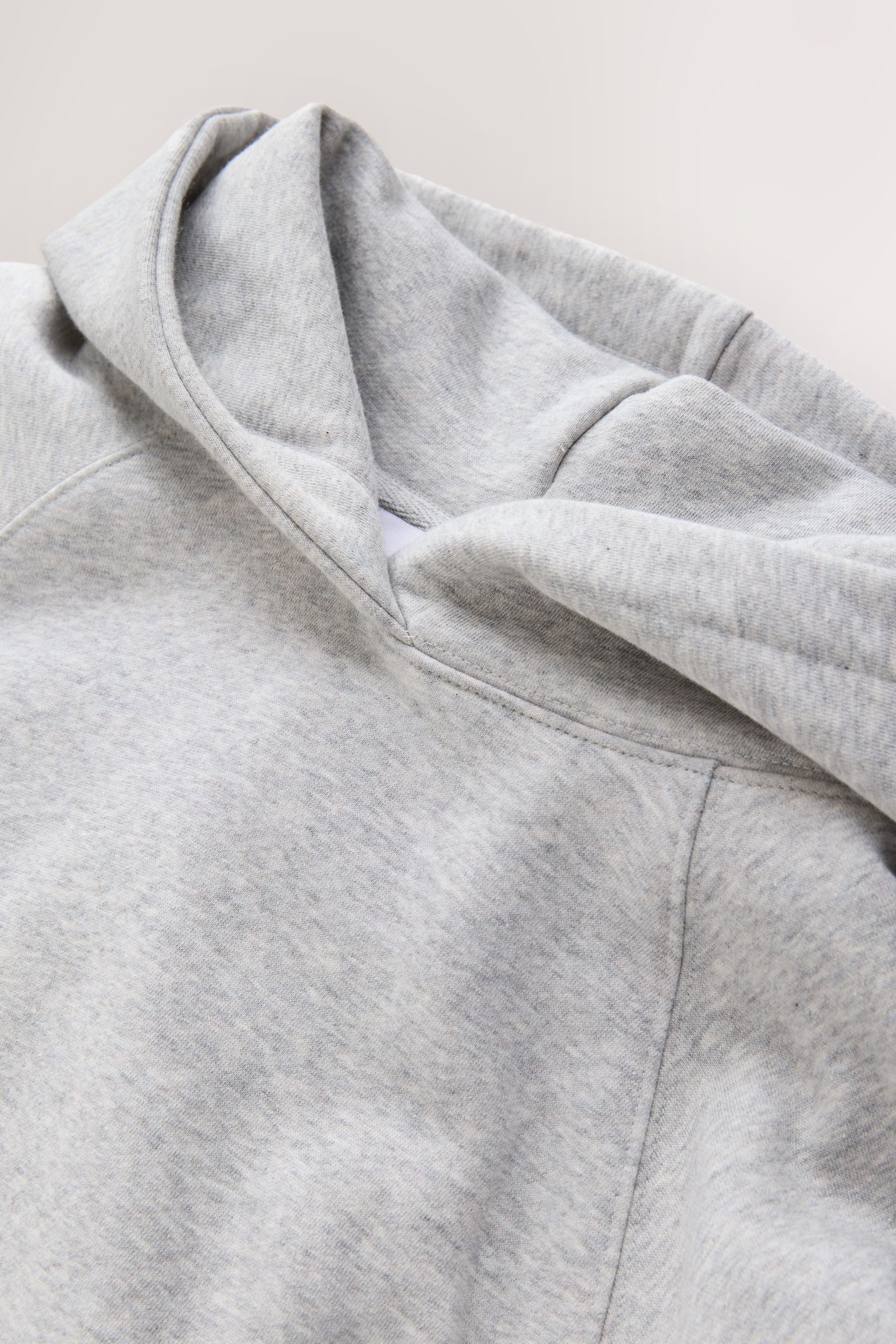 Next Kapuzenpullover Langes Oversized Relaxed Fit Hoodie mit Ziernähten (1-tlg)