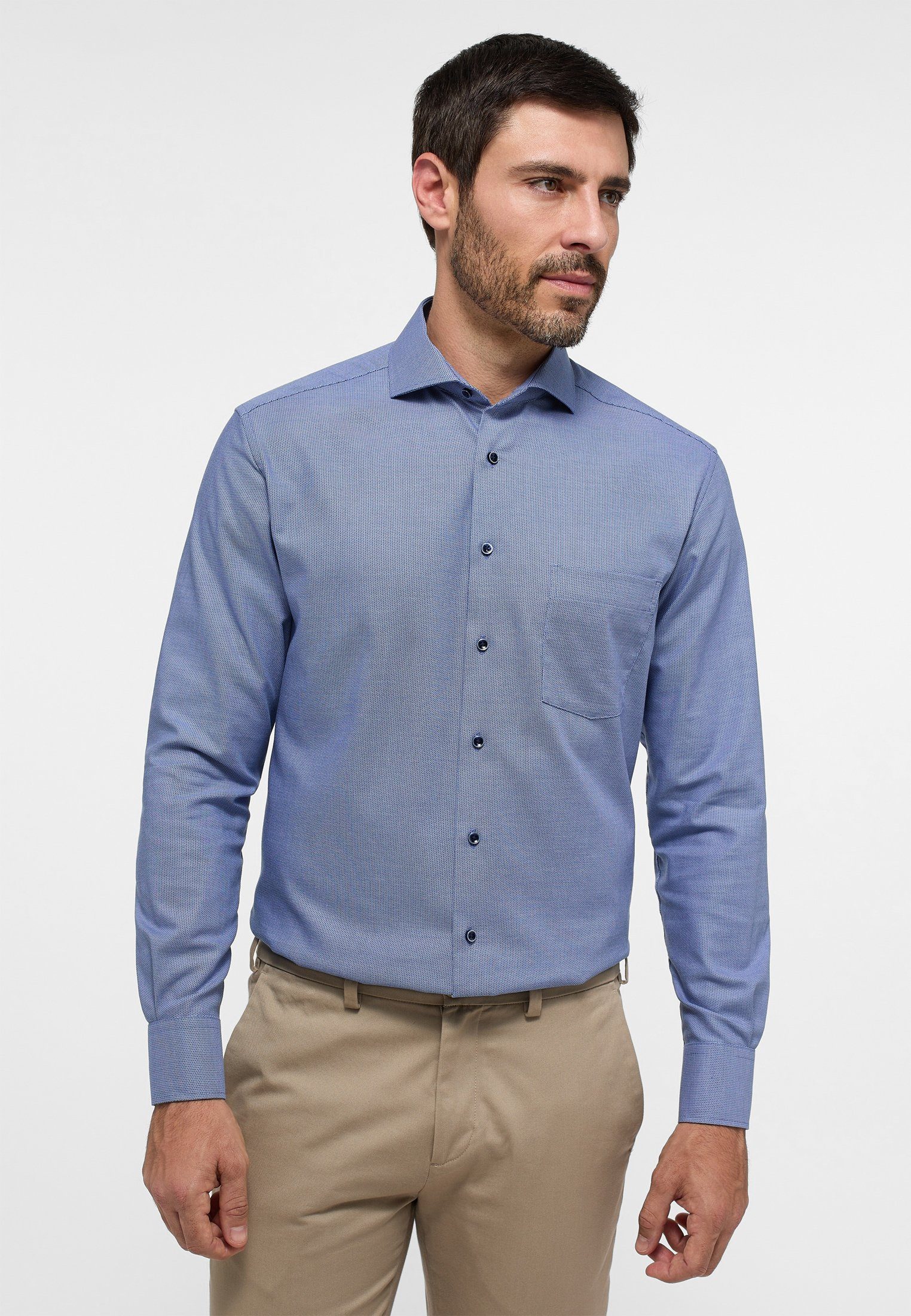 Eterna Langarmhemd MODERN FIT günstig online kaufen