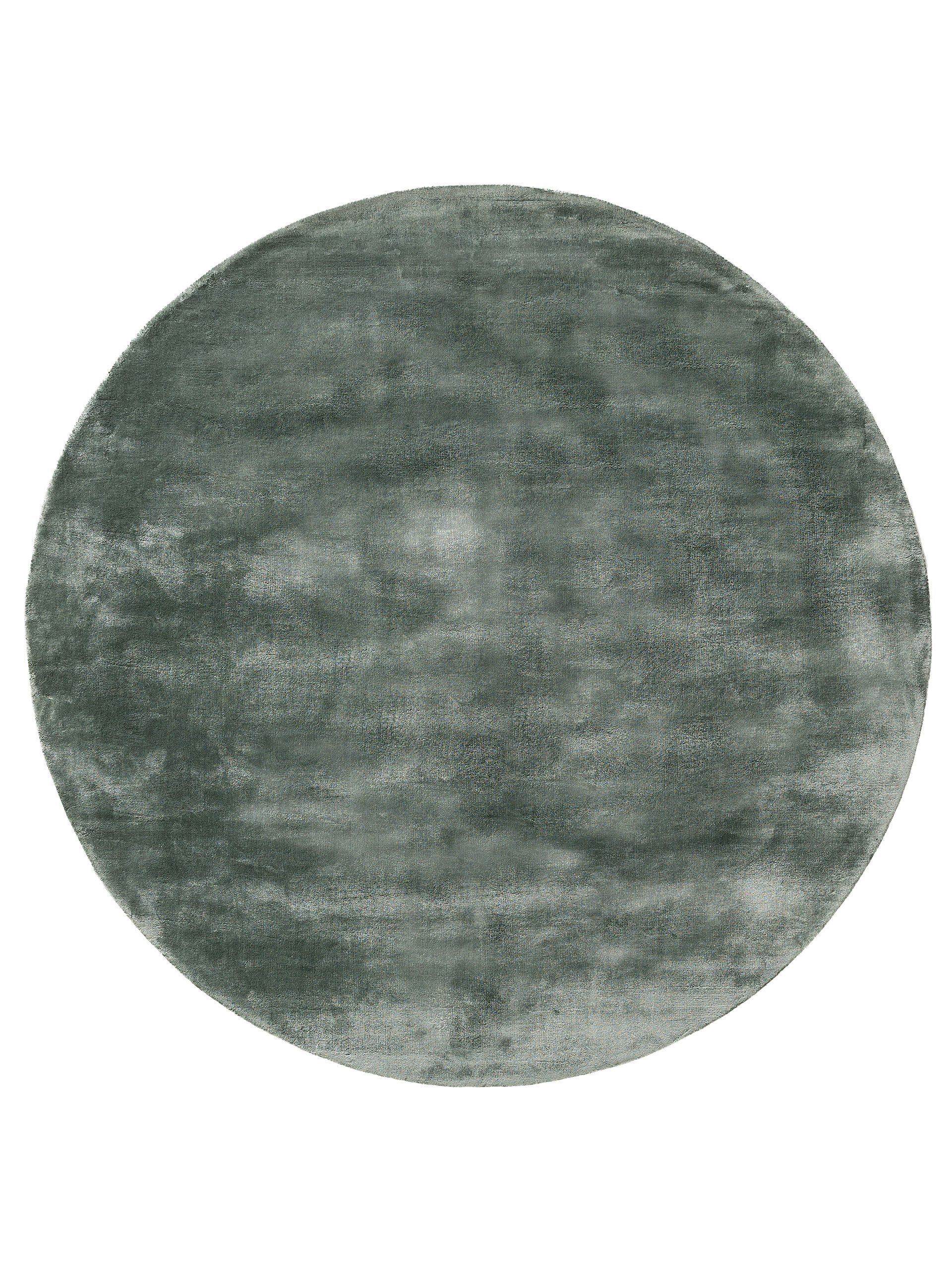 benuta Teppich Nela, rund, Höhe: 6 mm, Viskoseteppich,Teppich Wohnzimmer, S günstig online kaufen