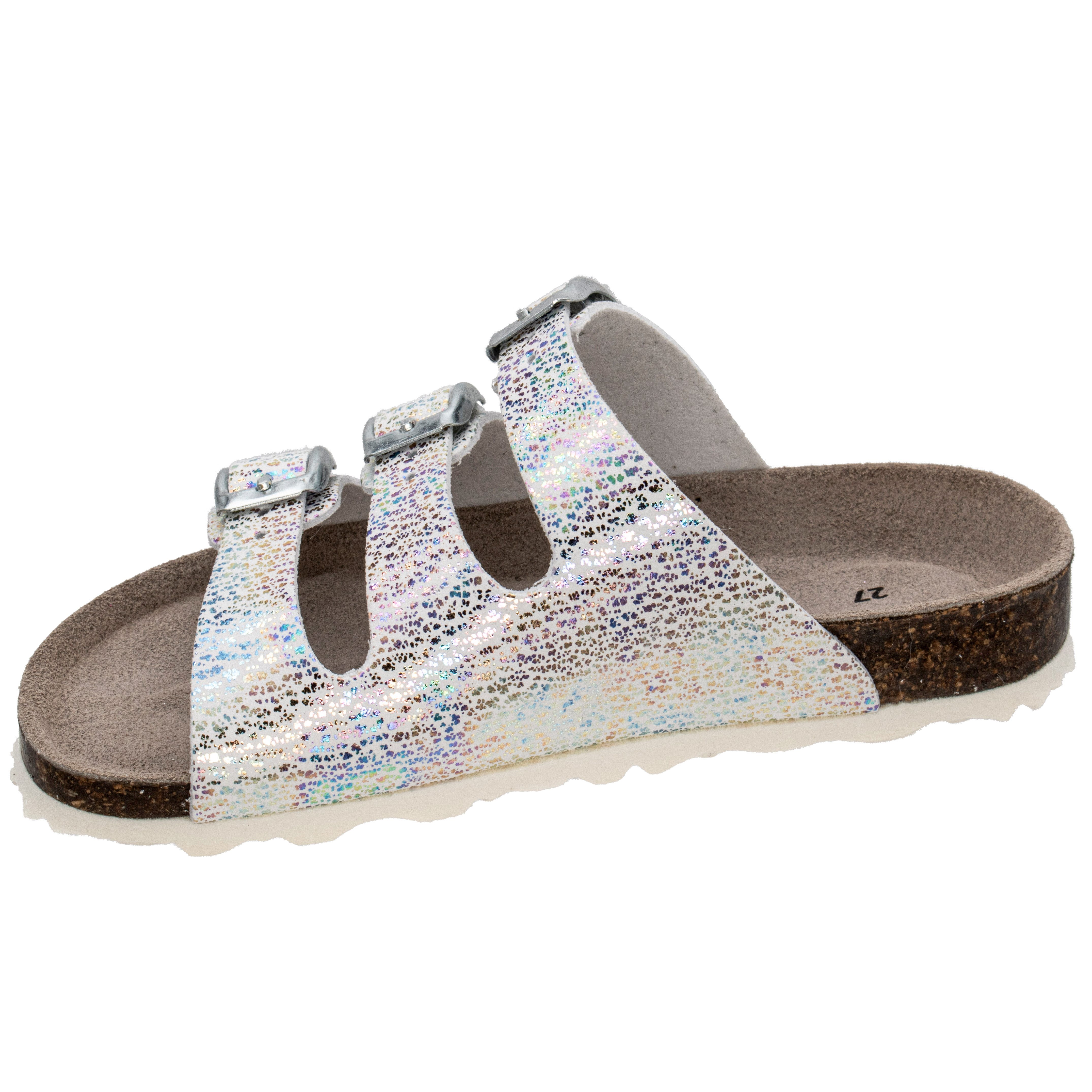 Fischer-Markenschuh Hawaii Pantolette aus Vegano (Lederimitat), günstig online kaufen
