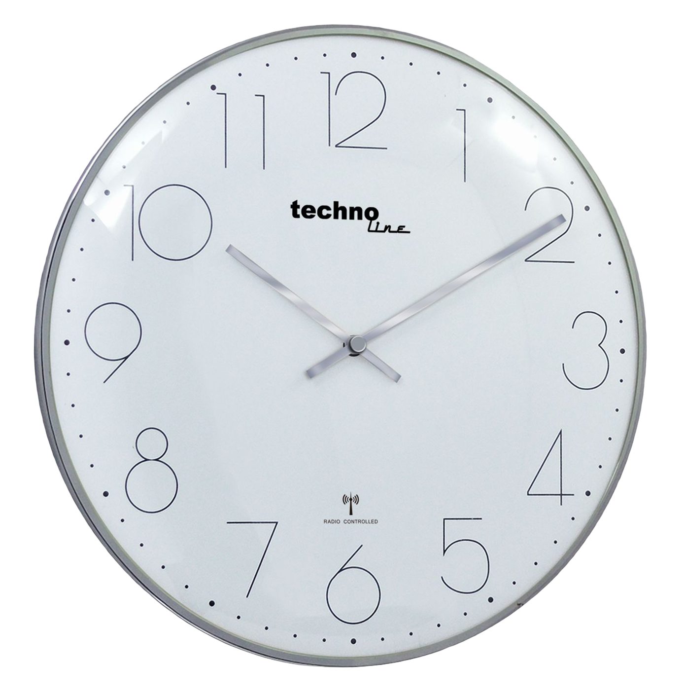 technoline Funkwanduhr WT 8235 (mit Metallrahmen) günstig online kaufen