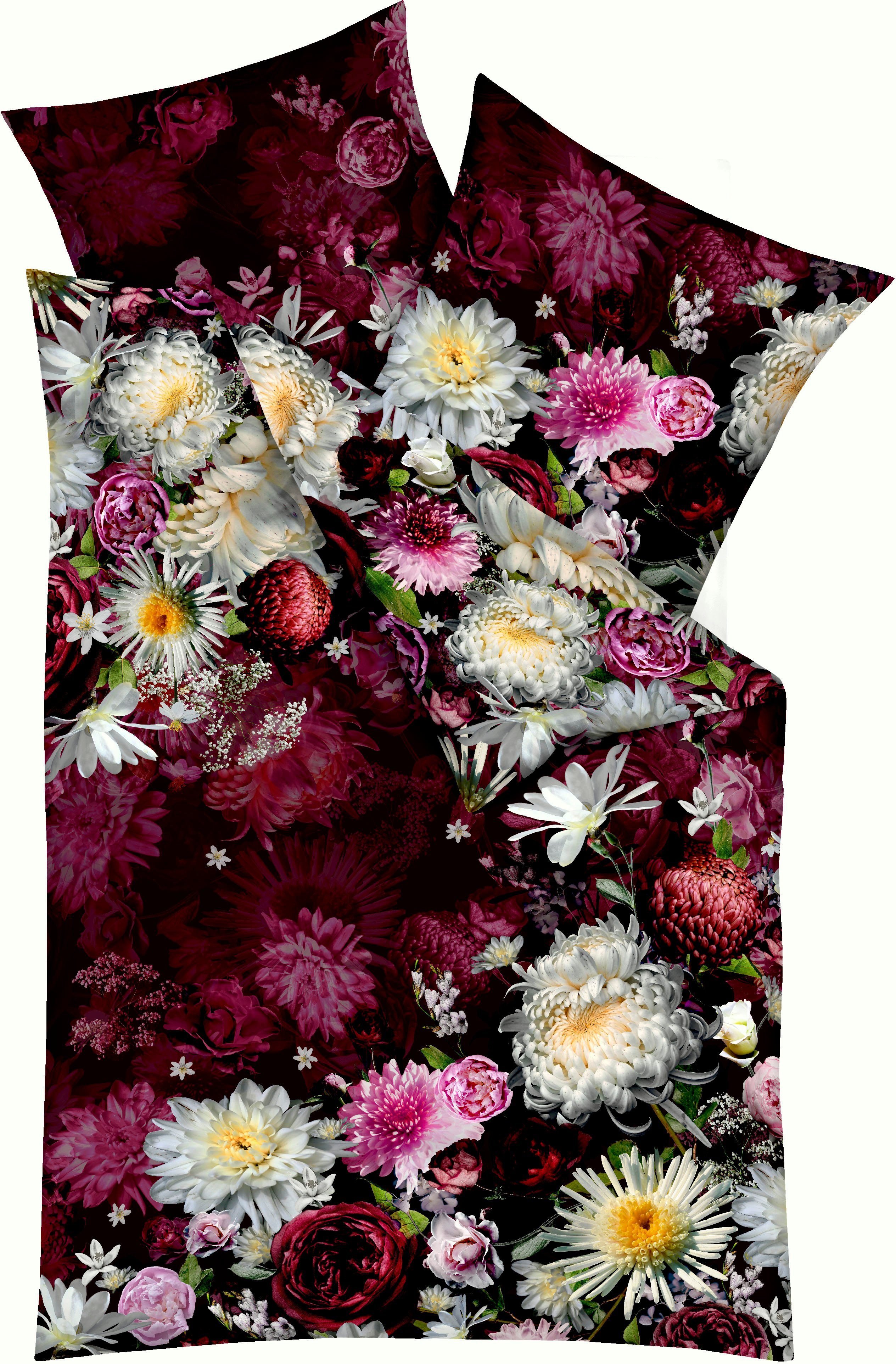 Kaeppel Bettwäsche Ruby Dreams, Mako-Satin, 2 günstig online kaufen