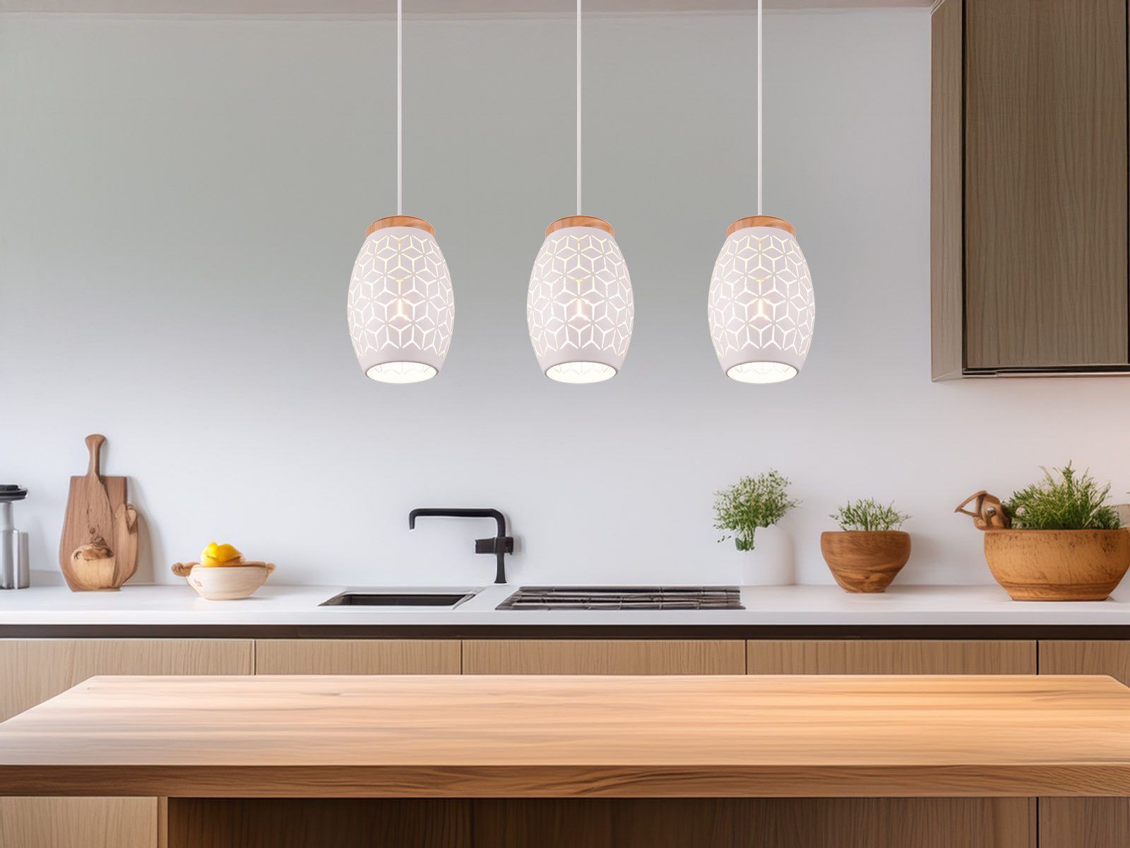 Reality Leuchten LED Pendelleuchte, Dimmfunktion, LED günstig online kaufen