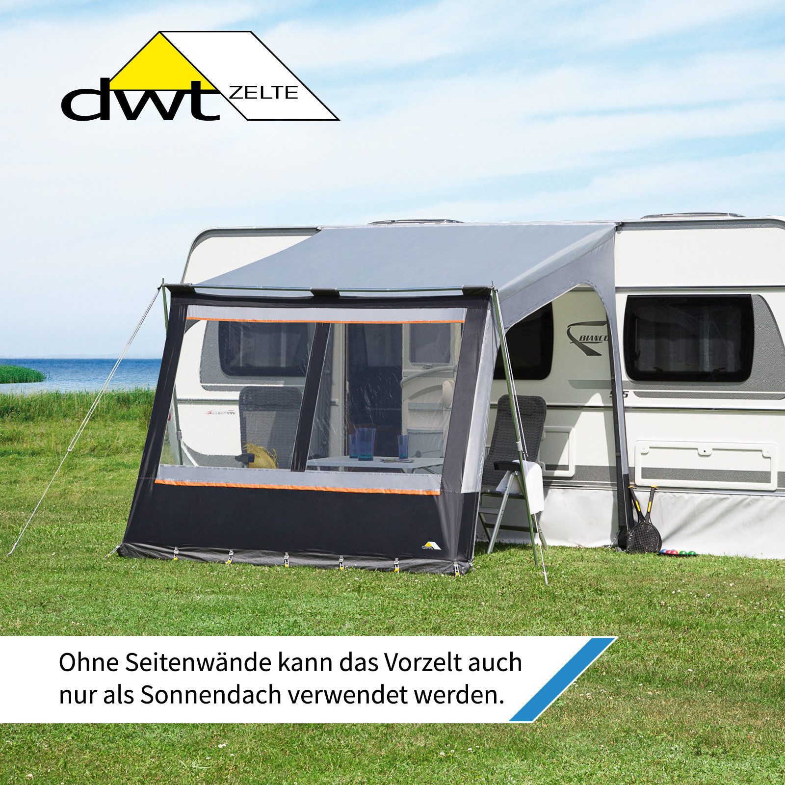 dwt Vorzelt Fortuna II, 250 x 280 cm